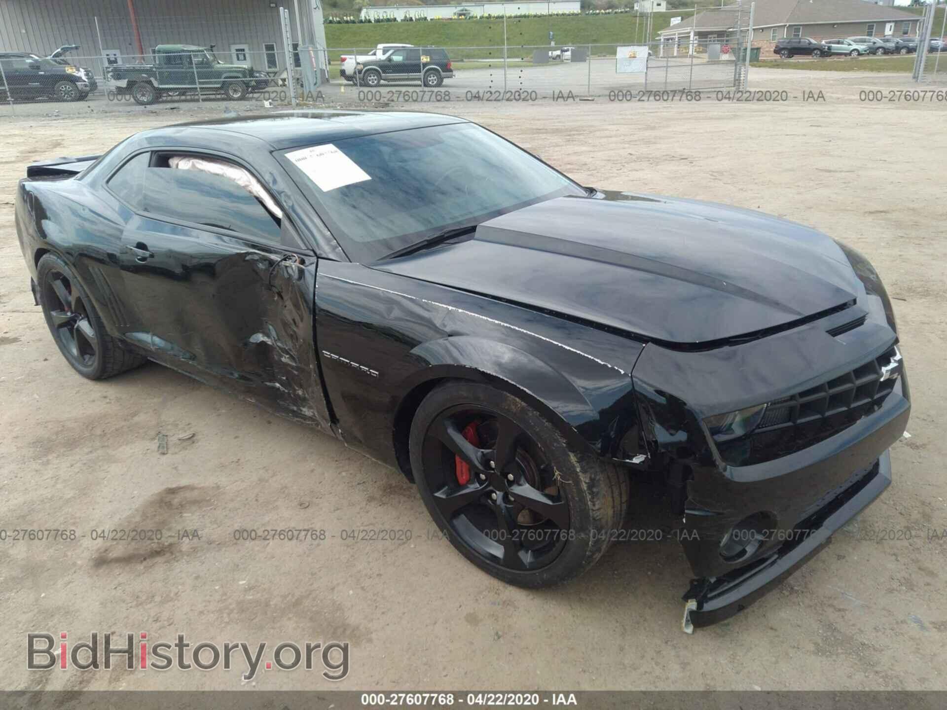 Photo 2G1FS1EW3D9****** - CHEVROLET CAMARO 2013
