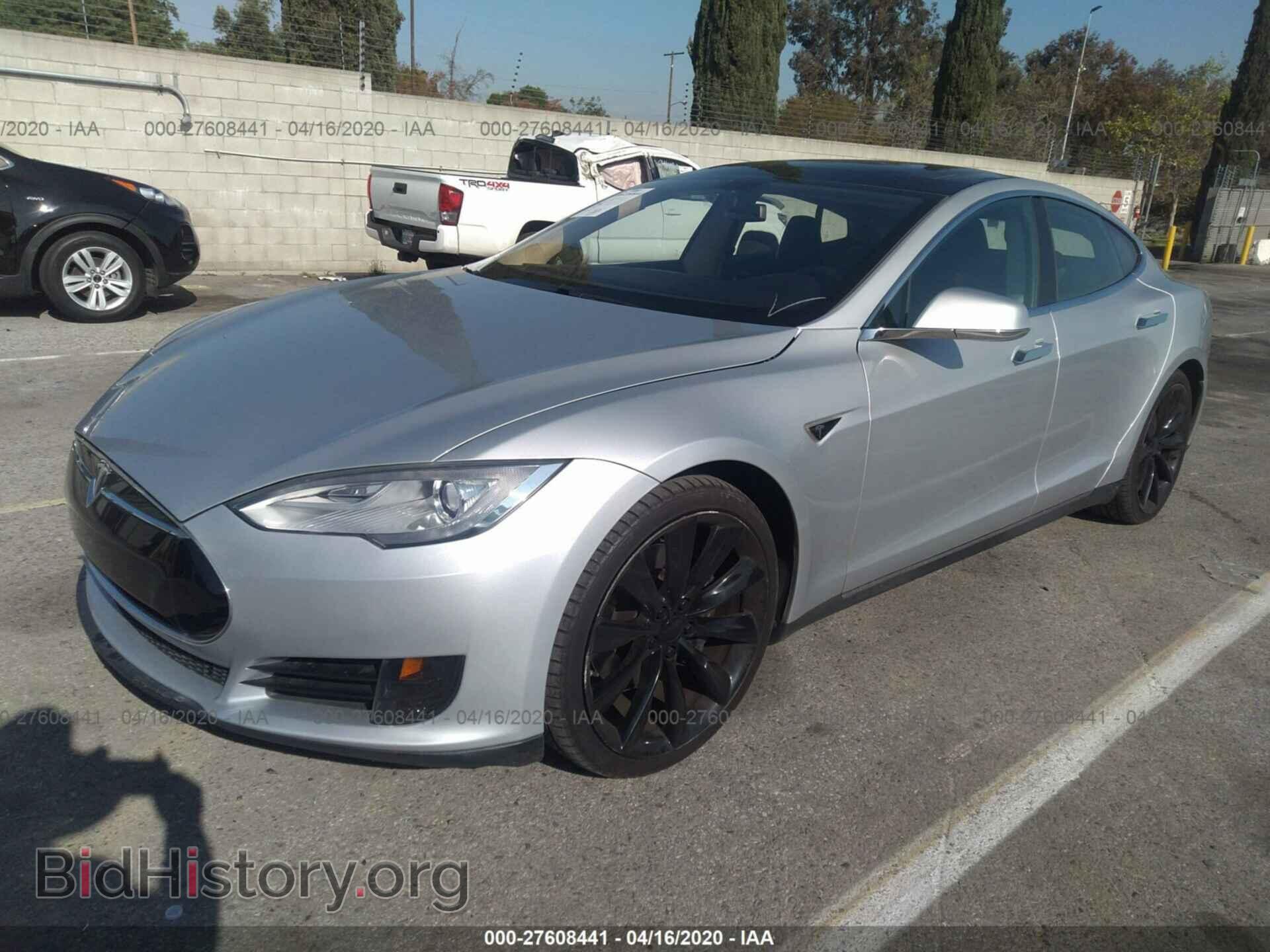 2013 TESLA MODEL S - VIN: 5YJSA1CG4DFP08277 - Фото 2