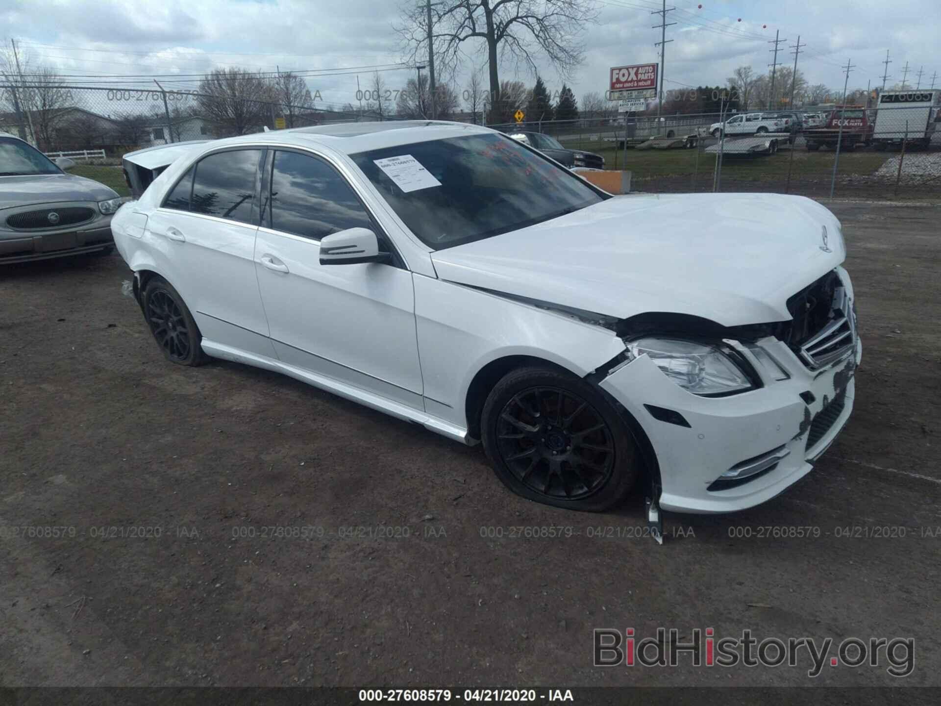 Photo WDDHF8JB2DA750277 - MERCEDES-BENZ E 2013