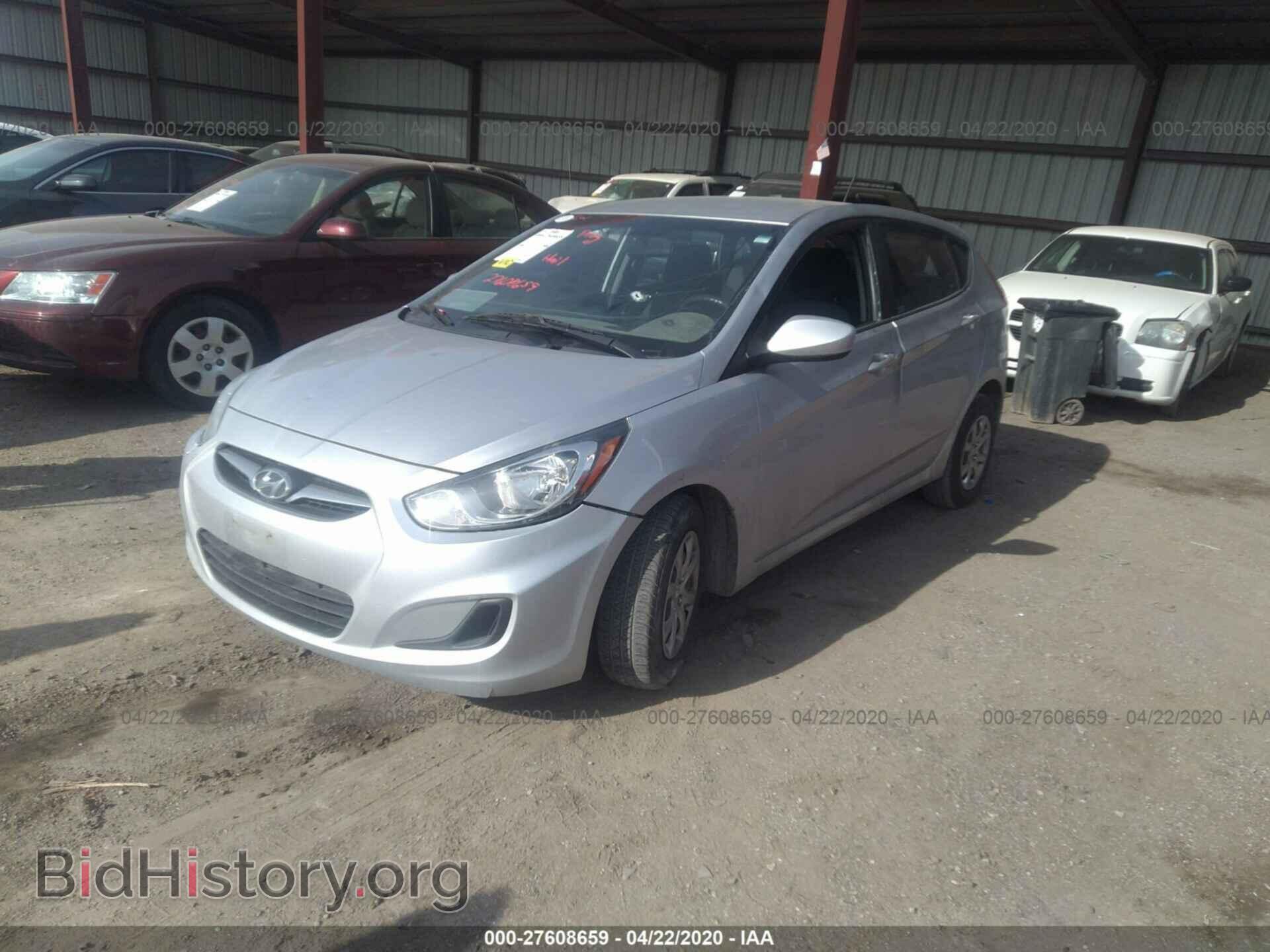 2012 HYUNDAI ACCENT - VIN: KMHCT5AE2CU029116 - Фото 2