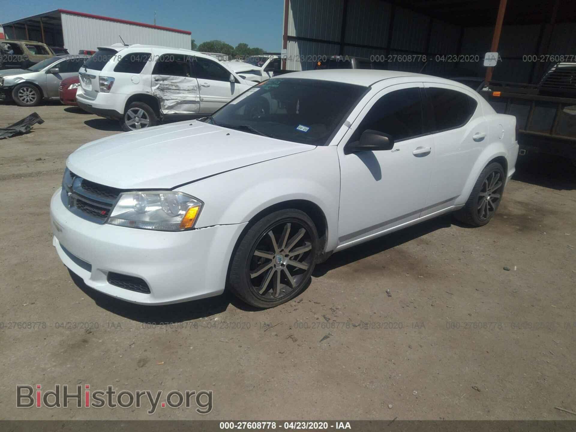2013 DODGE AVENGER - VIN: 1C3CDZAB8DN726045 - Фото 2