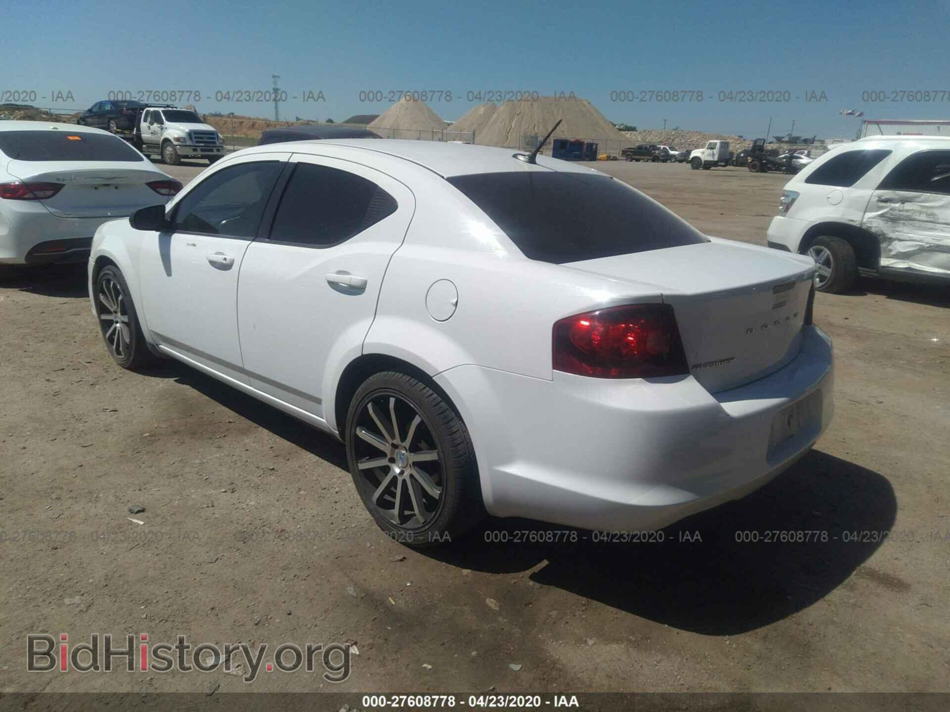 2013 DODGE AVENGER - VIN: 1C3CDZAB8DN726045 - Фото 3