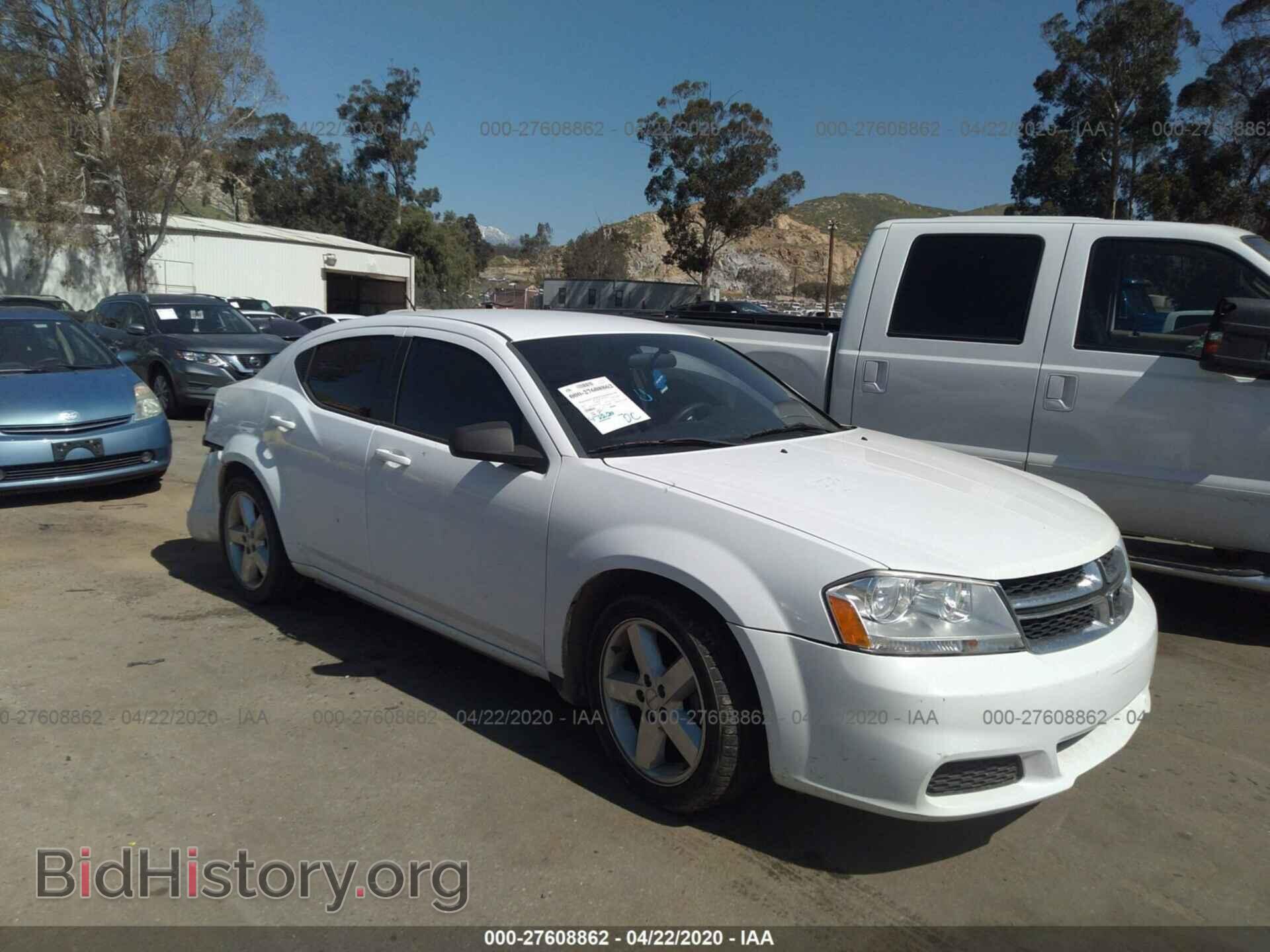 Photo 1C3CDZAB2DN535558 - DODGE AVENGER 2013