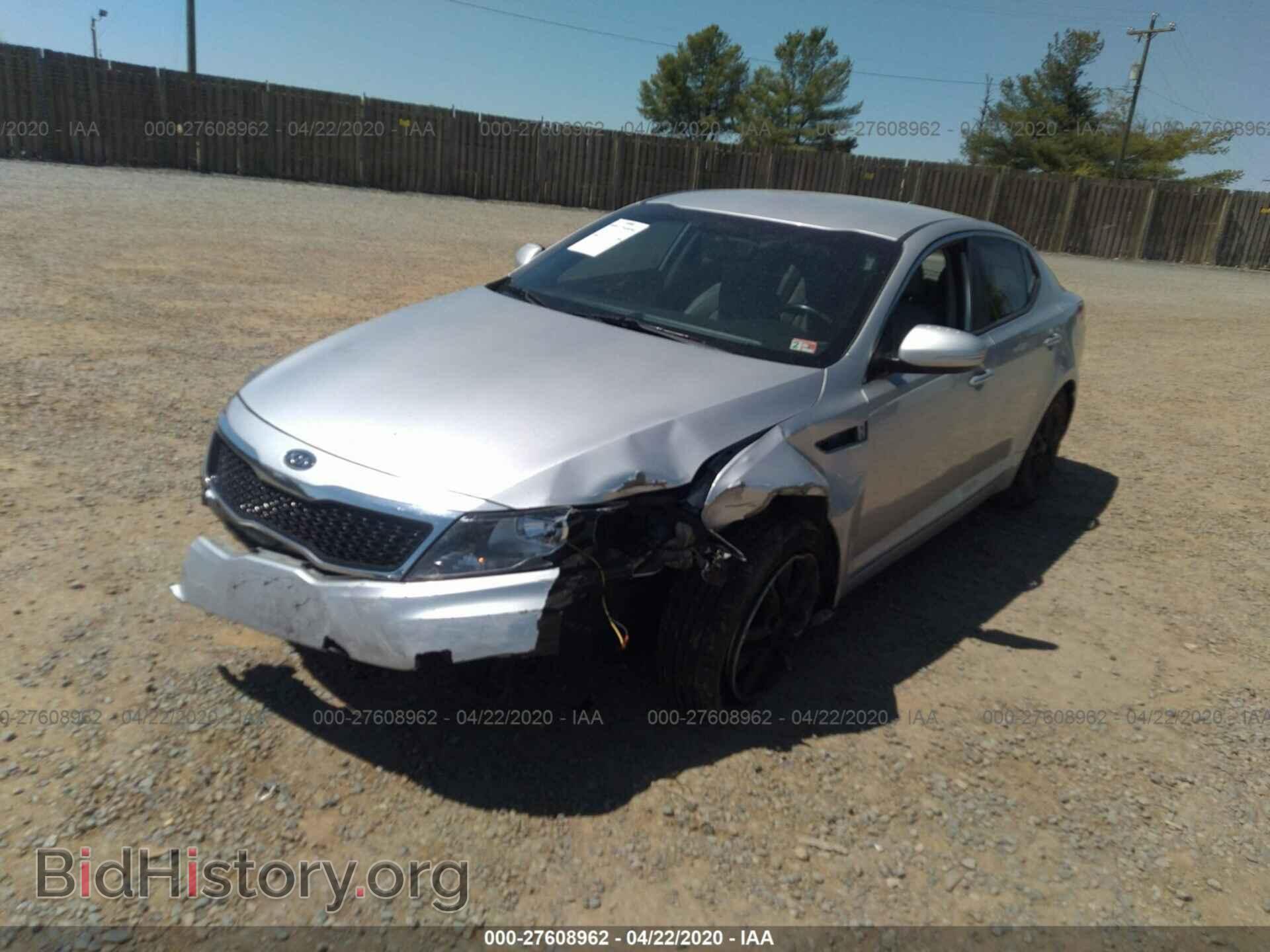 2011 KIA OPTIMA - VIN: KNAGN4A77B5082766 - Фото 2