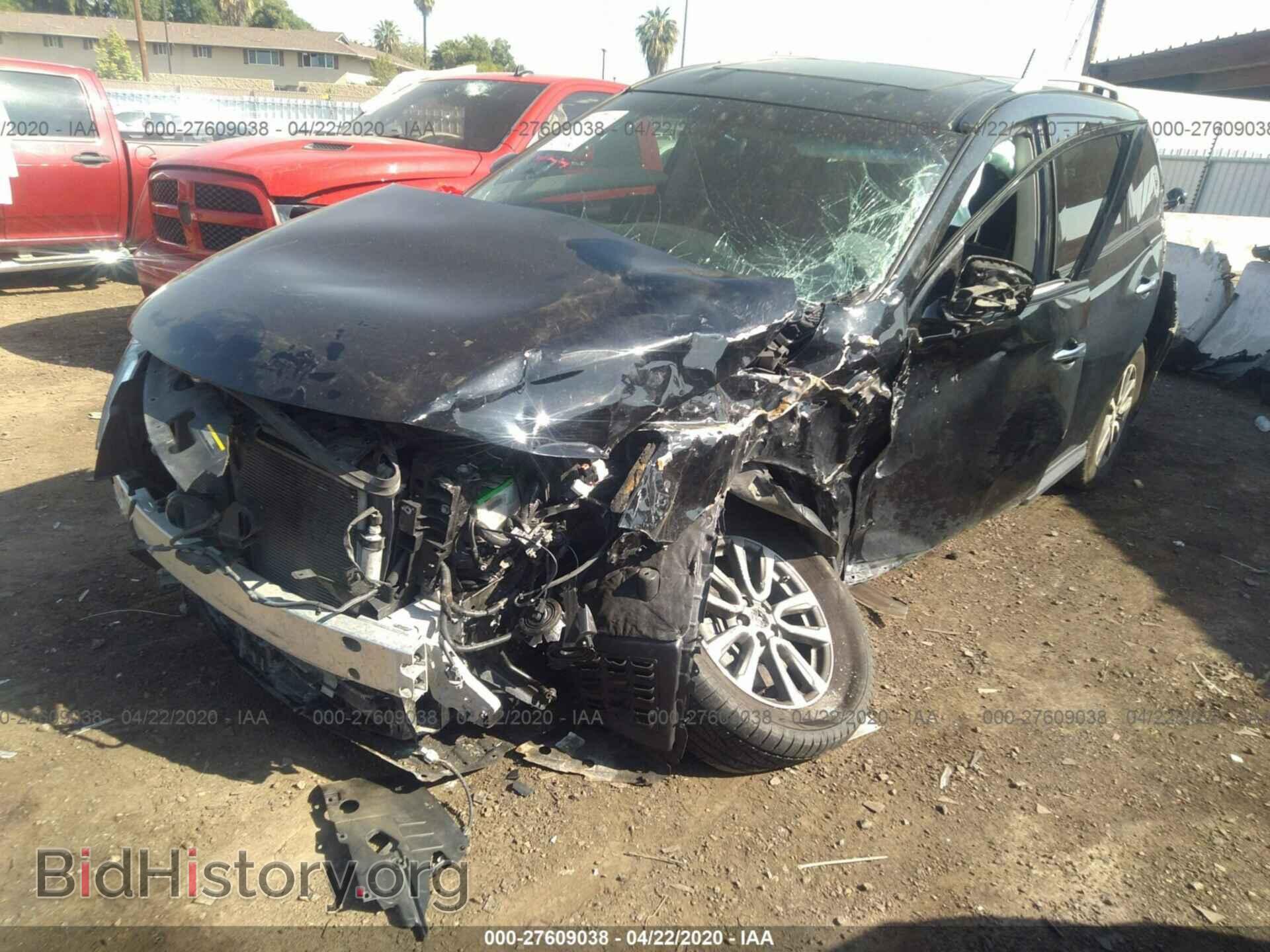 2013 NISSAN PATHFINDER - VIN: 5N1AR2MN7DC628200 - Фото 2