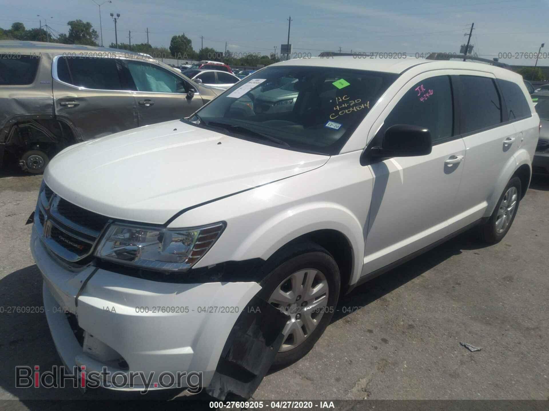 2017 DODGE JOURNEY - VIN: 3C4PDCAB5HT709414 - Фото 2