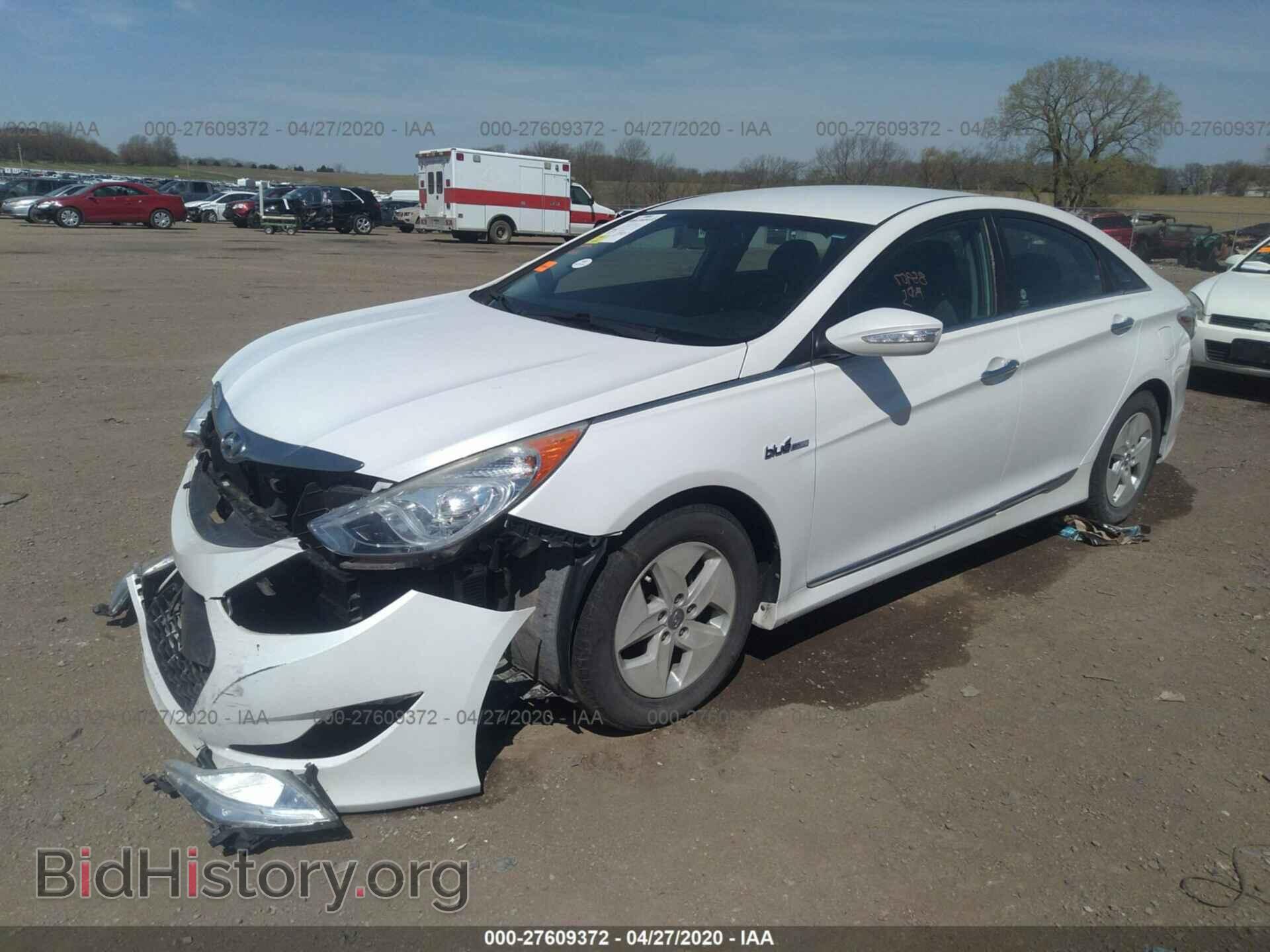 2012 HYUNDAI SONATA - VIN: KMHEC4A48CA031884 - Фото 2