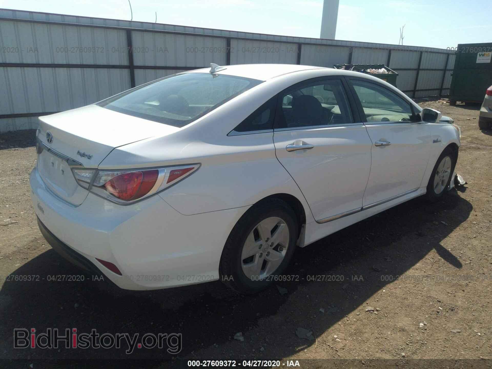 2012 HYUNDAI SONATA - VIN: KMHEC4A48CA031884 - Фото 4