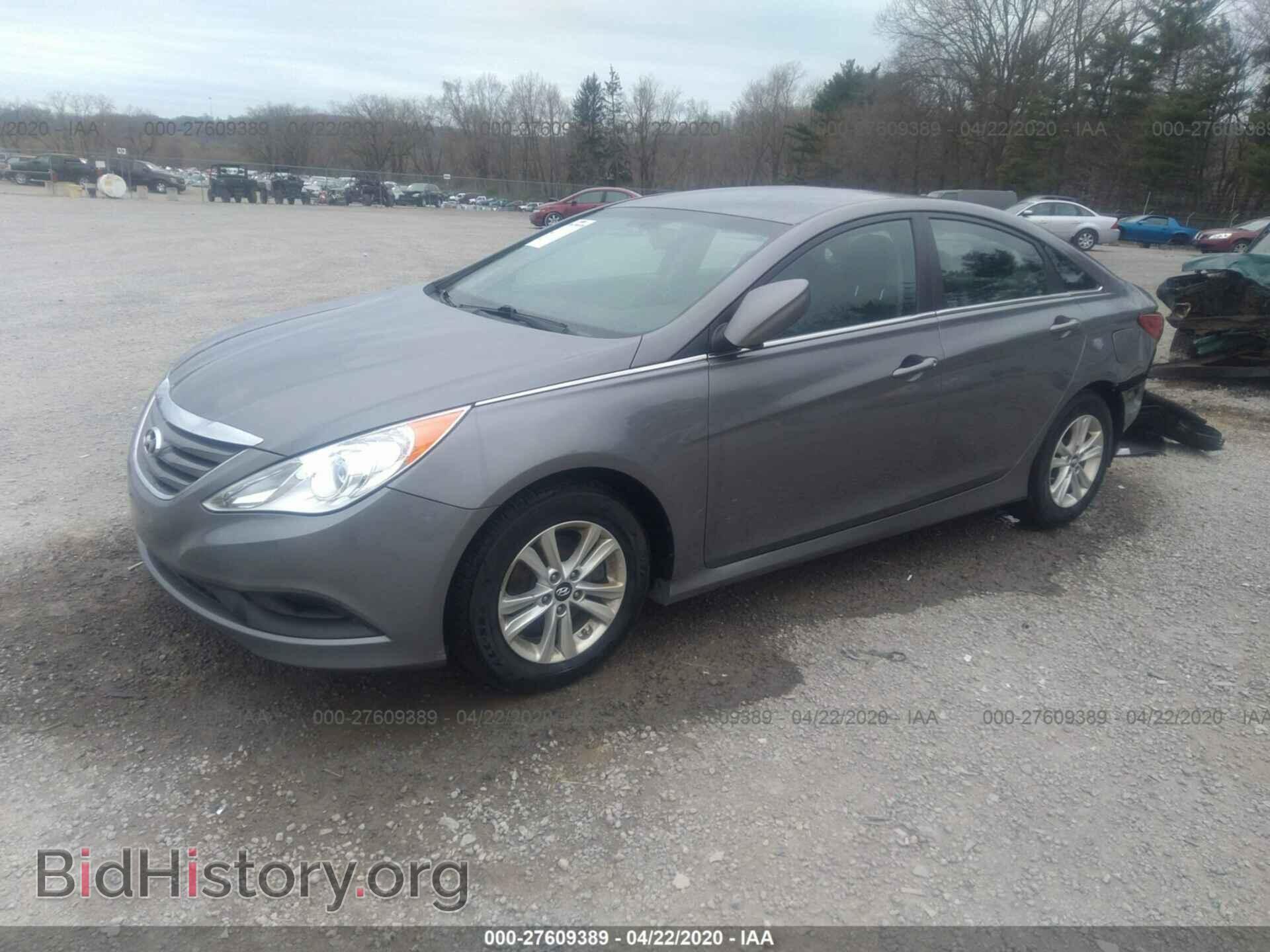 2014 HYUNDAI SONATA - VIN: 5NPEB4AC4EH908512 - Фото 2