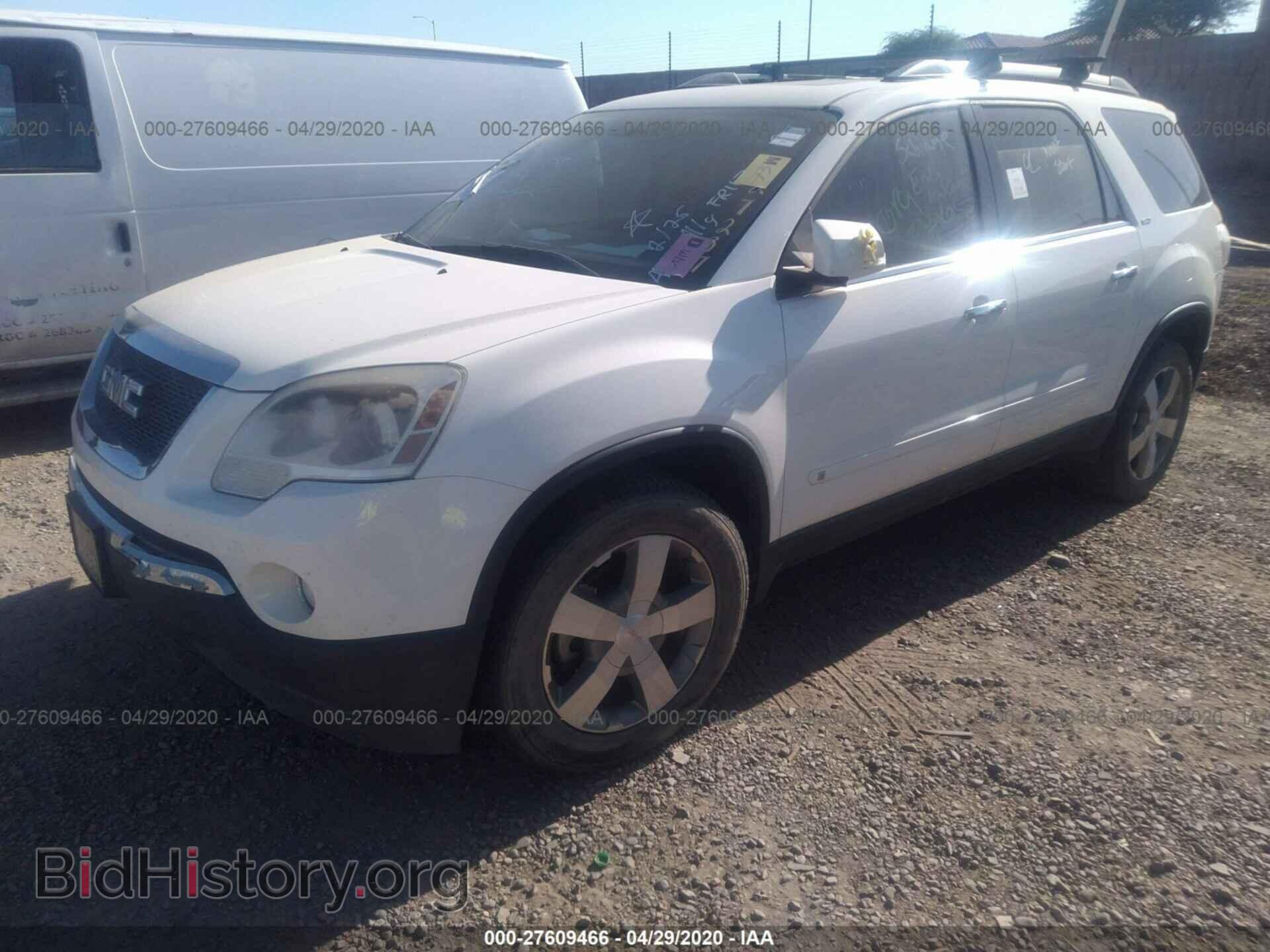 2010 GMC ACADIA - VIN: 1GKLVMED4AJ127237 - Фото 2