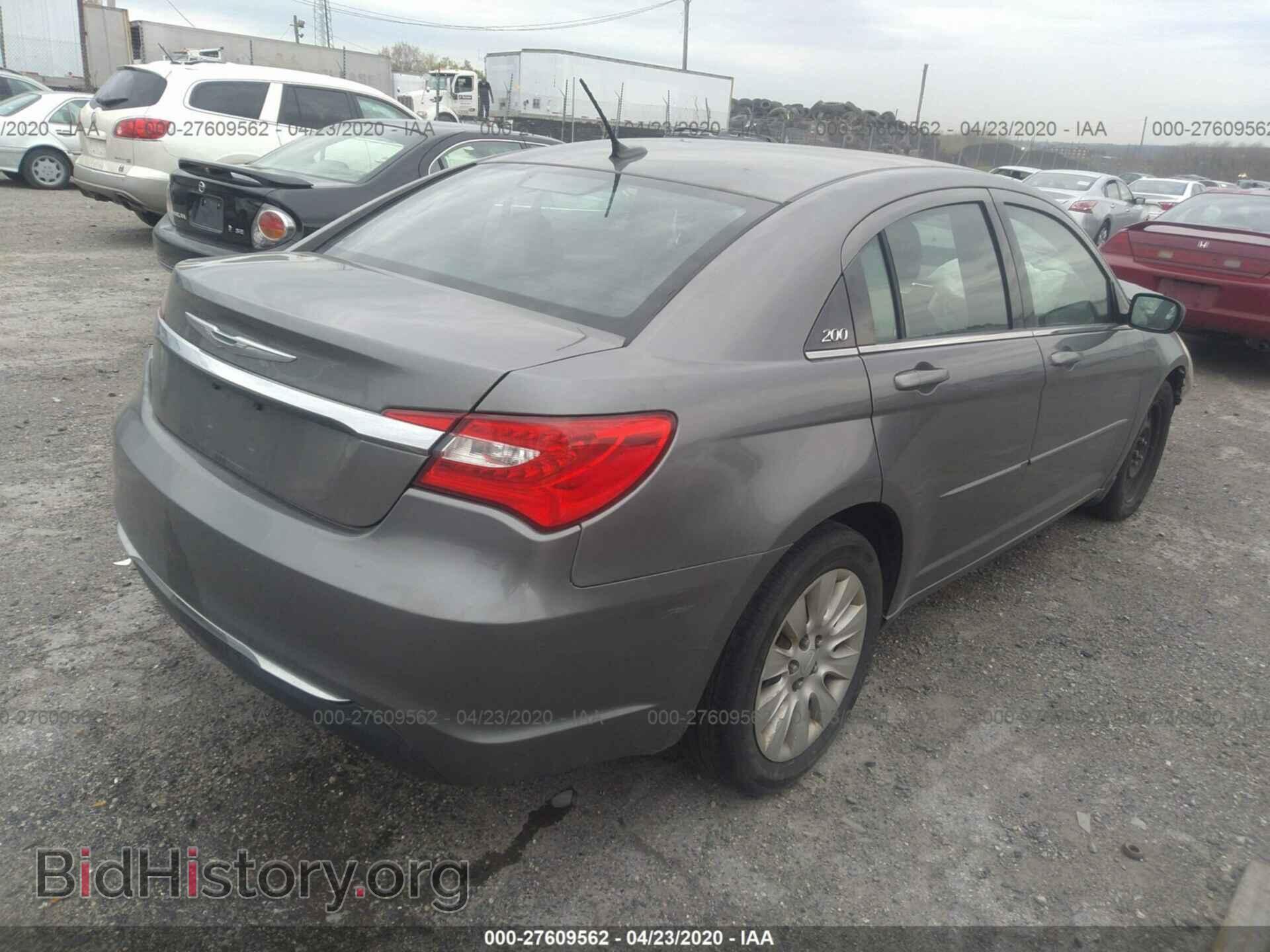 2012 CHRYSLER 200 - VIN: 1C3CCBAB3CN273106 - Photo 4