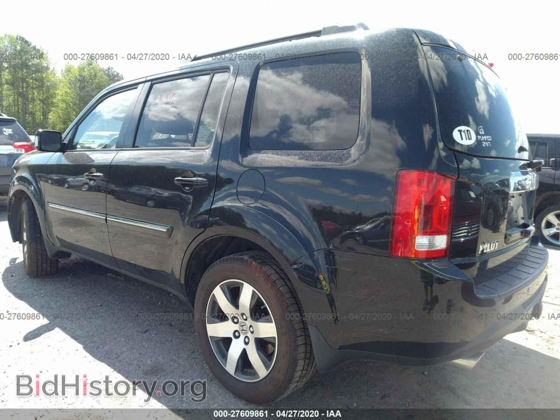 2013 HONDA PILOT - VIN: 5FNYF4H96DB015556 - Фото 3