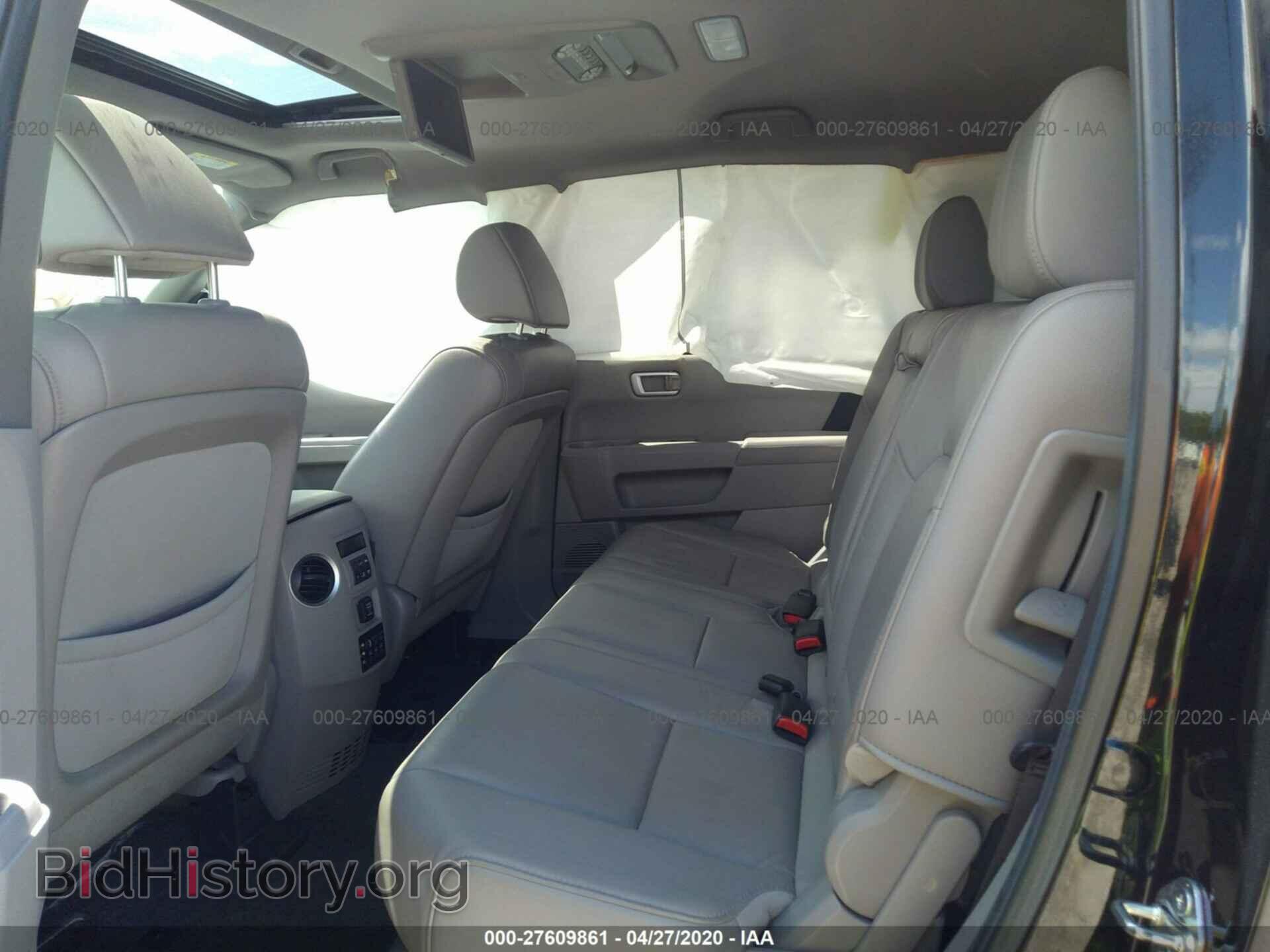 2013 HONDA PILOT - VIN: 5FNYF4H96DB015556 - Фото 8