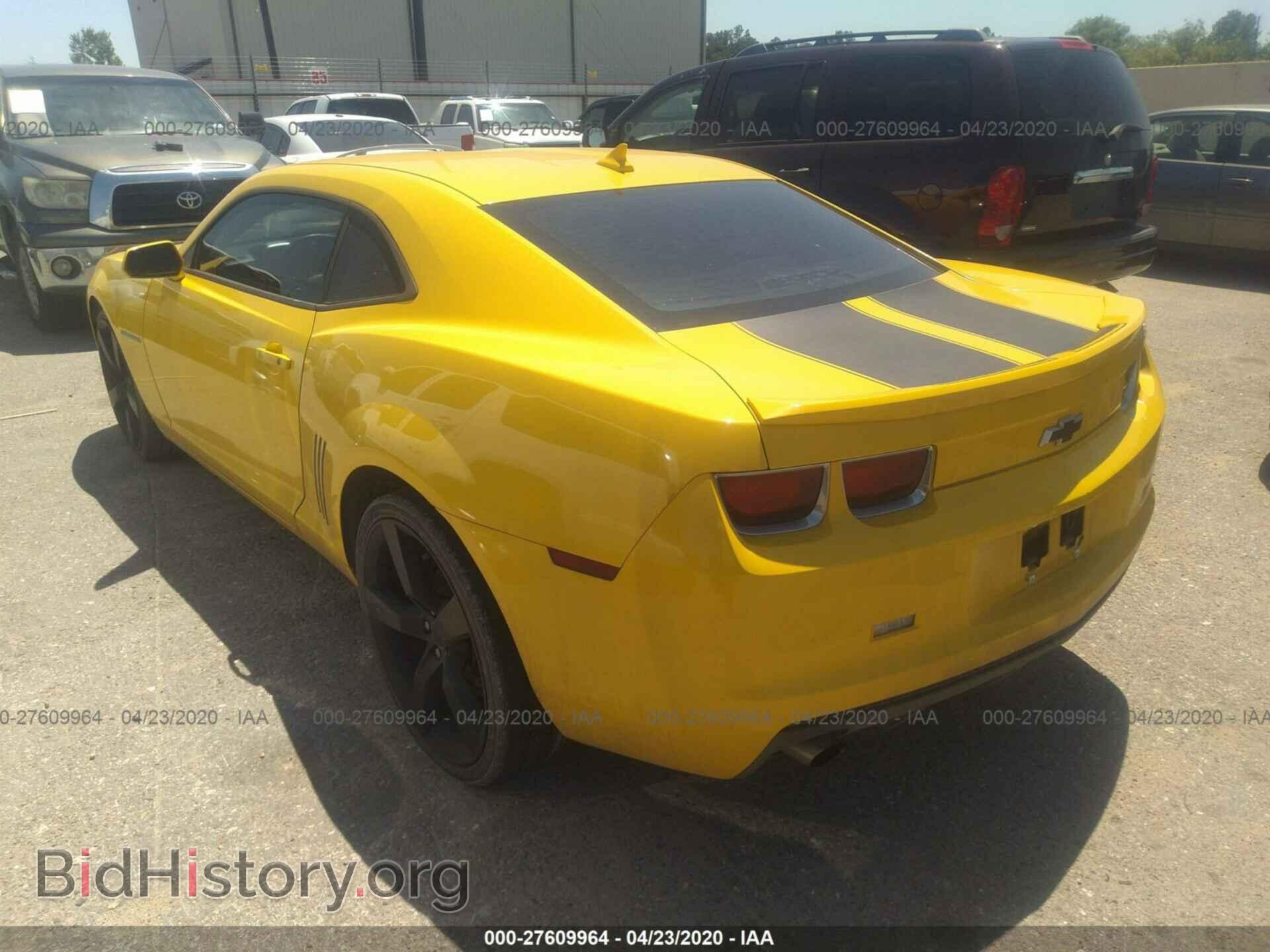 2012 CHEVROLET CAMARO - VIN: 2G1FB1E32C9144715 - Фото 3