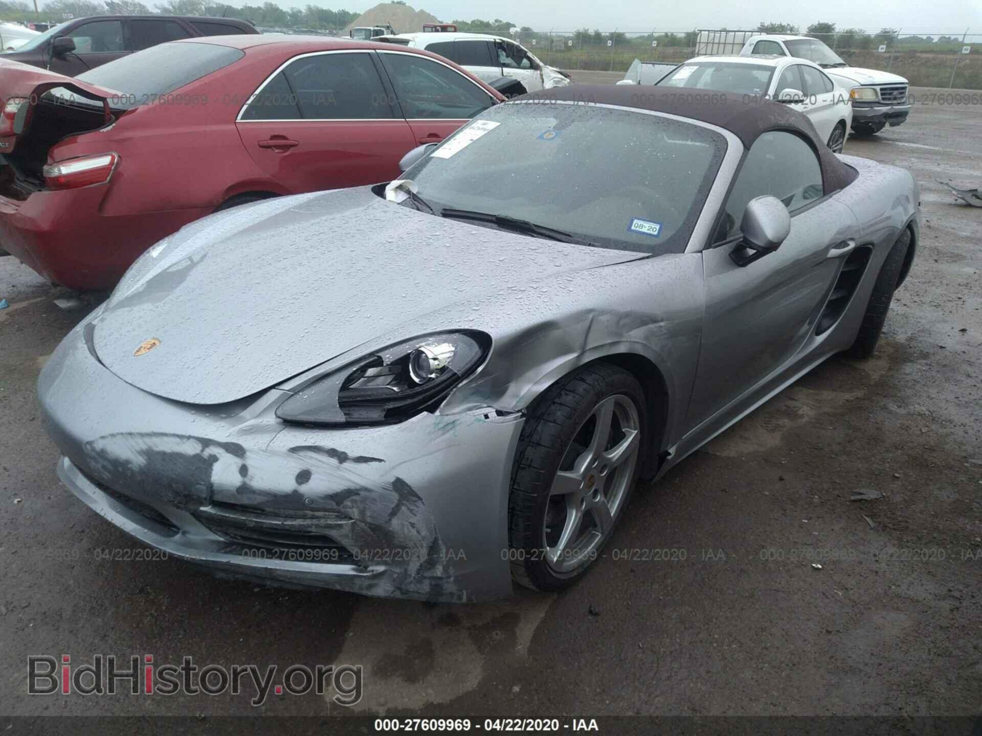 2018 PORSCHE 718 BOXSTER - VIN: WP0CA2A86JS210991 - Фото 2