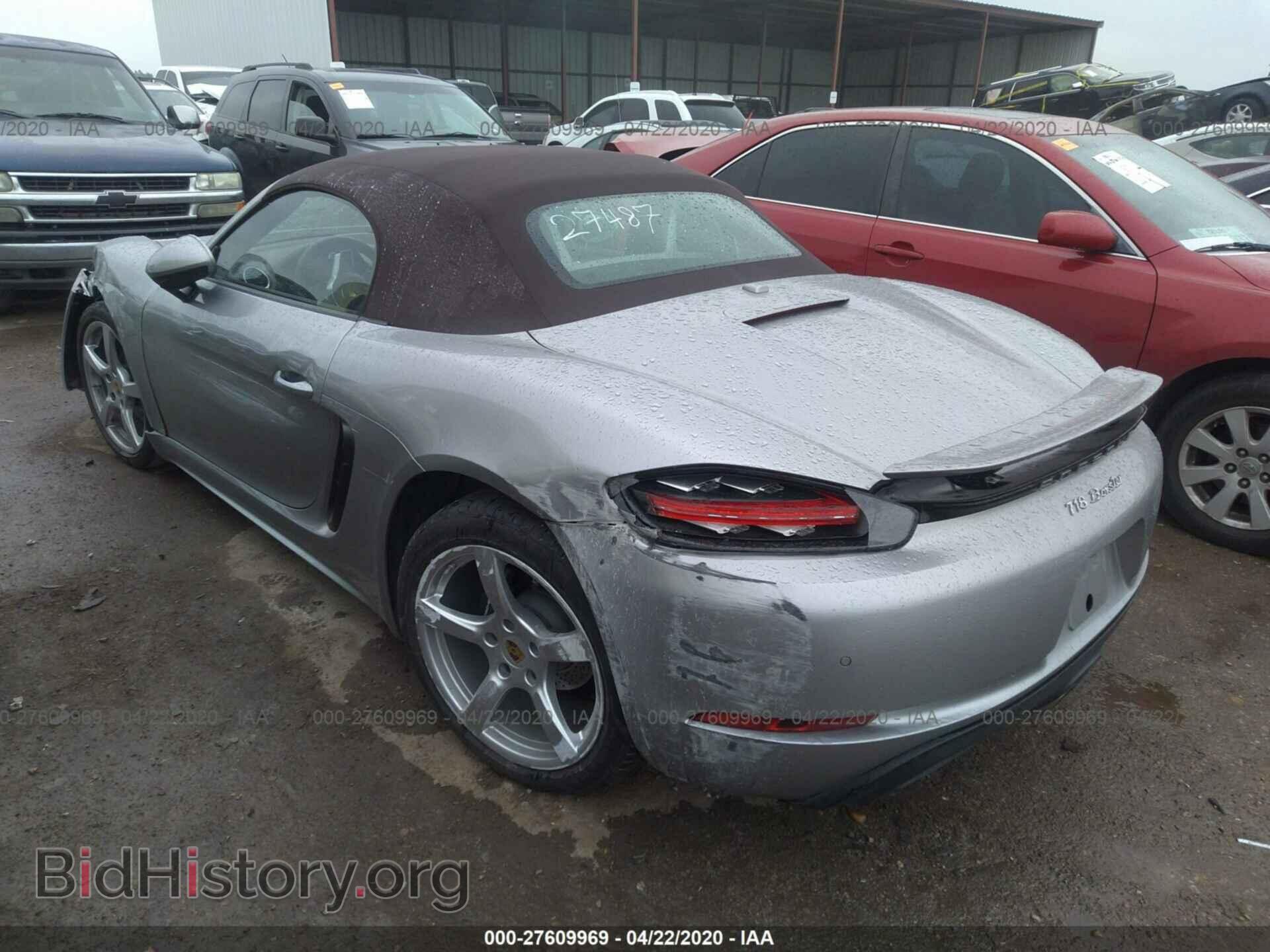 2018 PORSCHE 718 BOXSTER - VIN: WP0CA2A86JS210991 - Фото 3