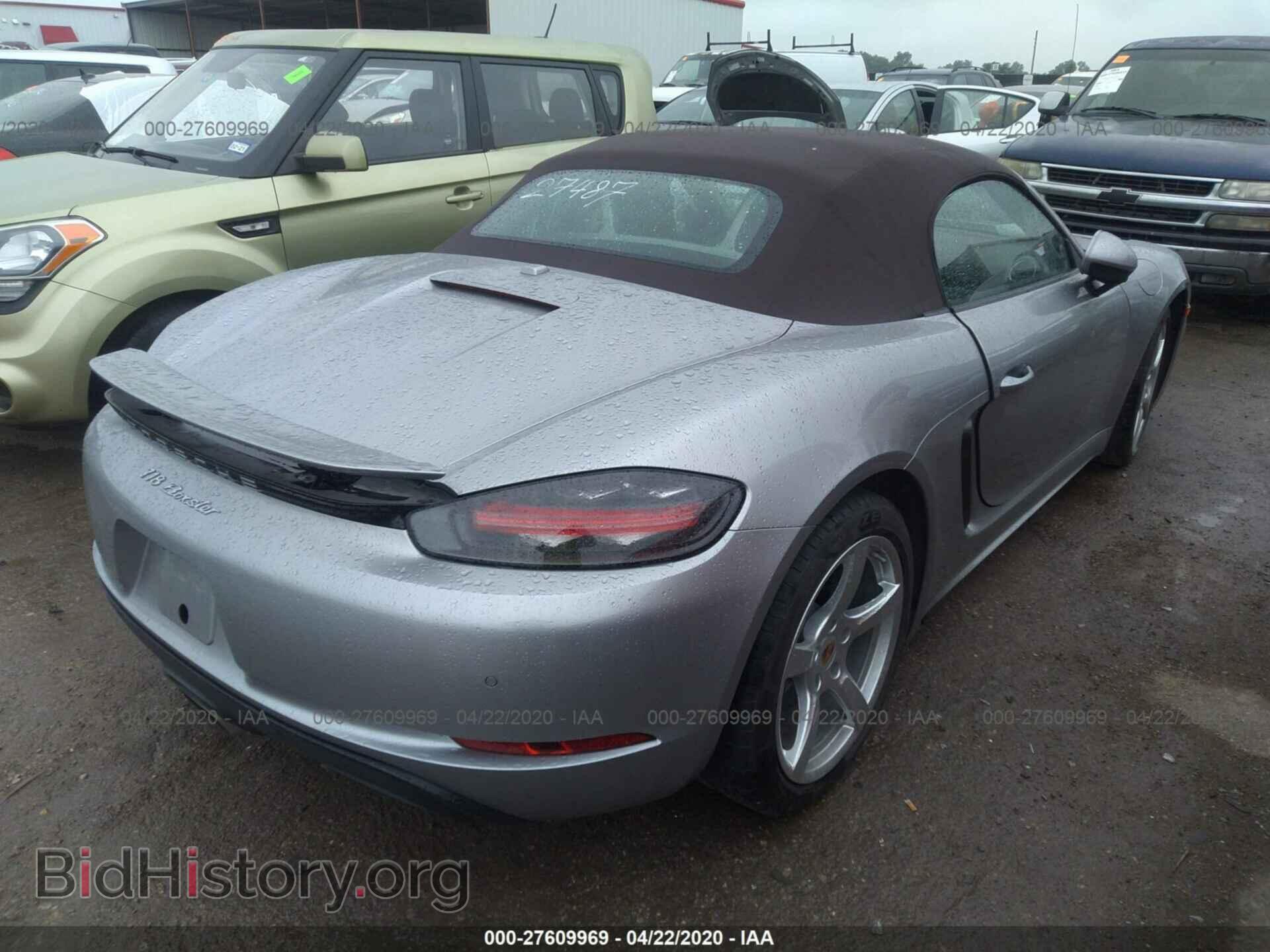 2018 PORSCHE 718 BOXSTER - VIN: WP0CA2A86JS210991 - Фото 4