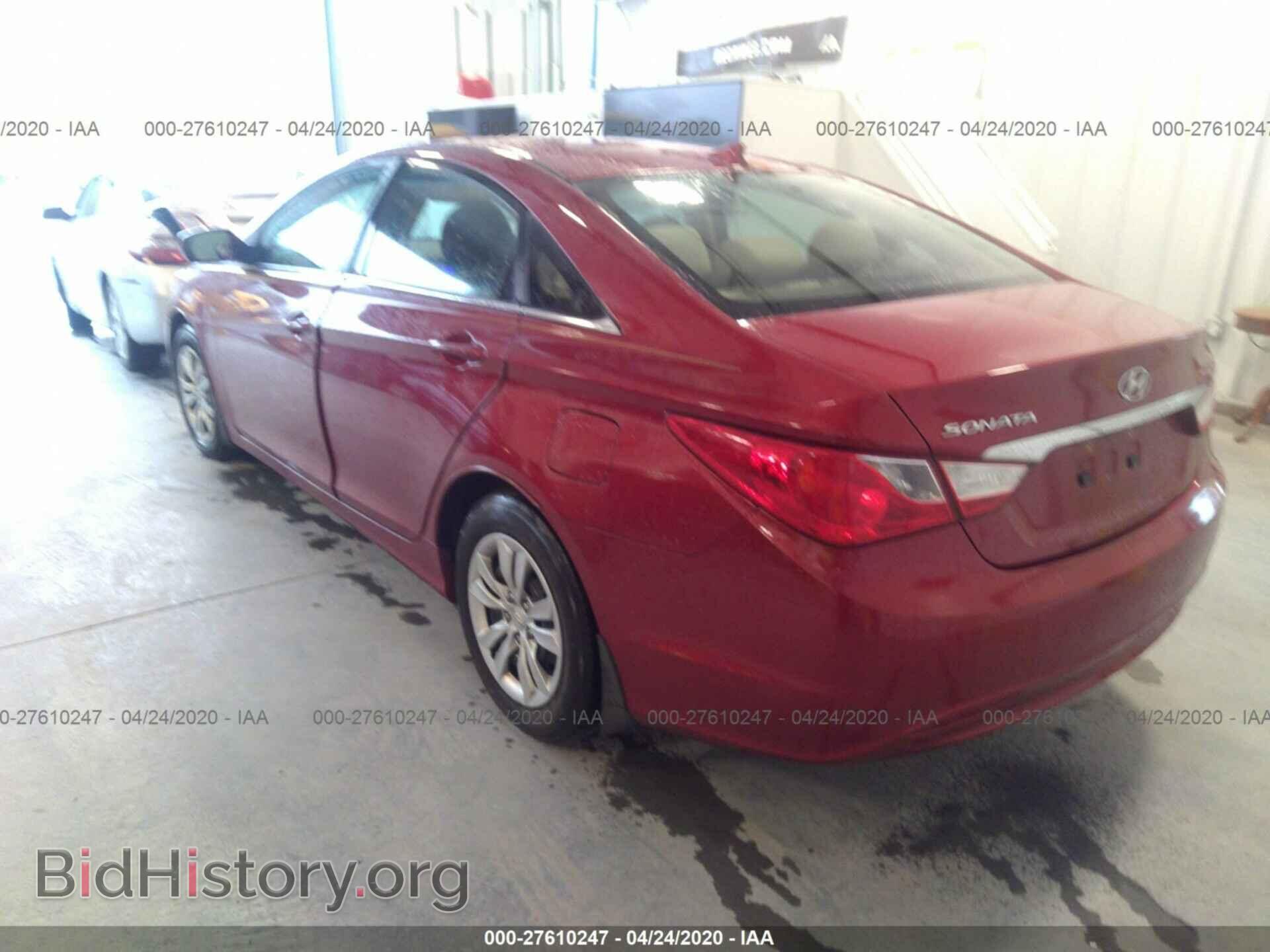 2012 HYUNDAI SONATA - VIN: 5NPEB4AC2CH454452 - Photo 3