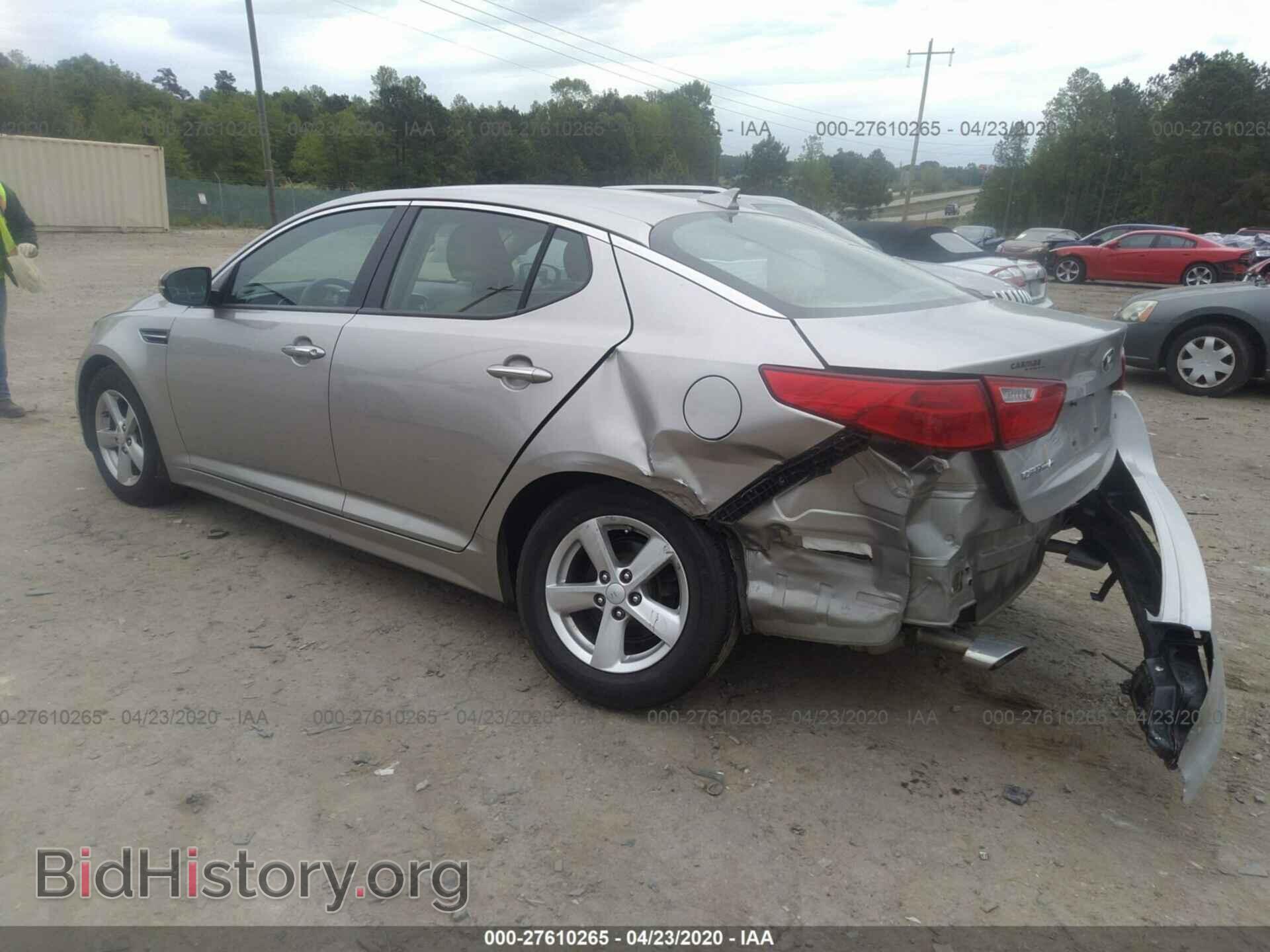 2014 KIA OPTIMA - VIN: KNAGM4A73E5497977 - Фото 3