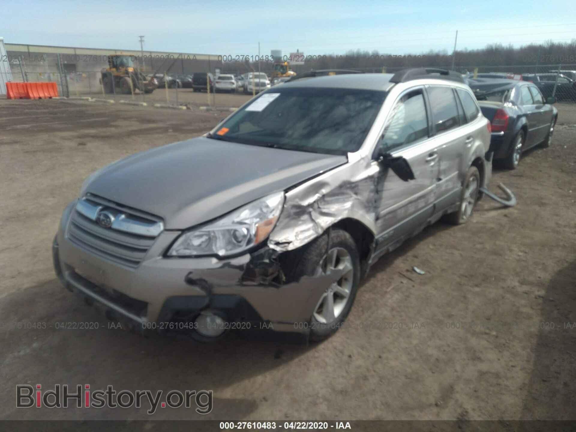2014 SUBARU OUTBACK - VIN: 4S4BRBCC0E3244488 - Фото 2