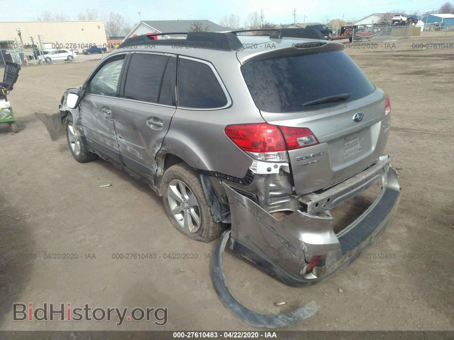 2014 SUBARU OUTBACK - VIN: 4S4BRBCC0E3244488 - Фото 3