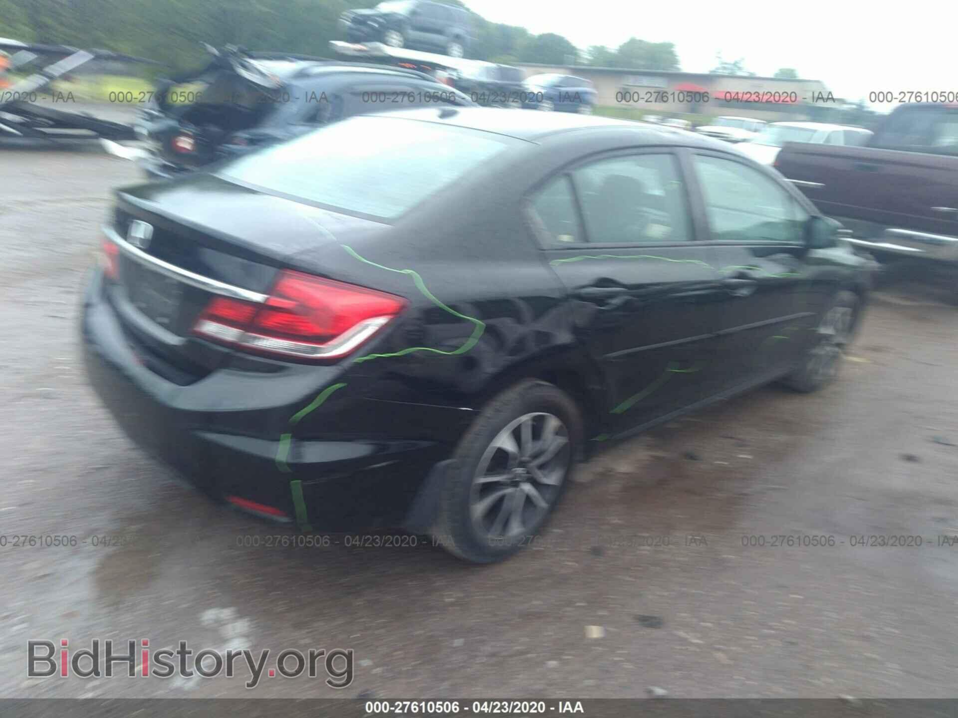 2013 HONDA CIVIC - VIN: 19XFB2F94DE050340 - Фото 4