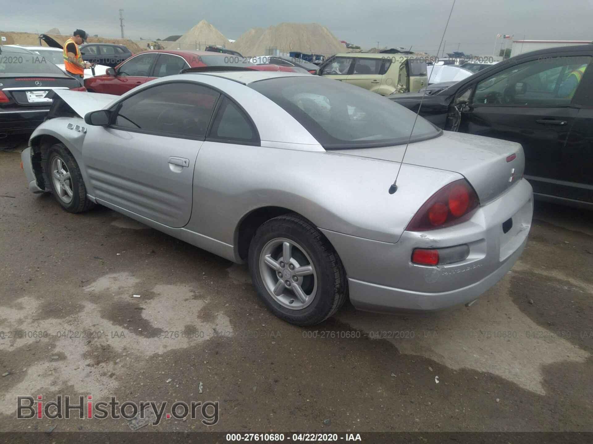 2000 MITSUBISHI ECLIPSE - VIN: 4A3AC34G9YE173645 - Photo 3