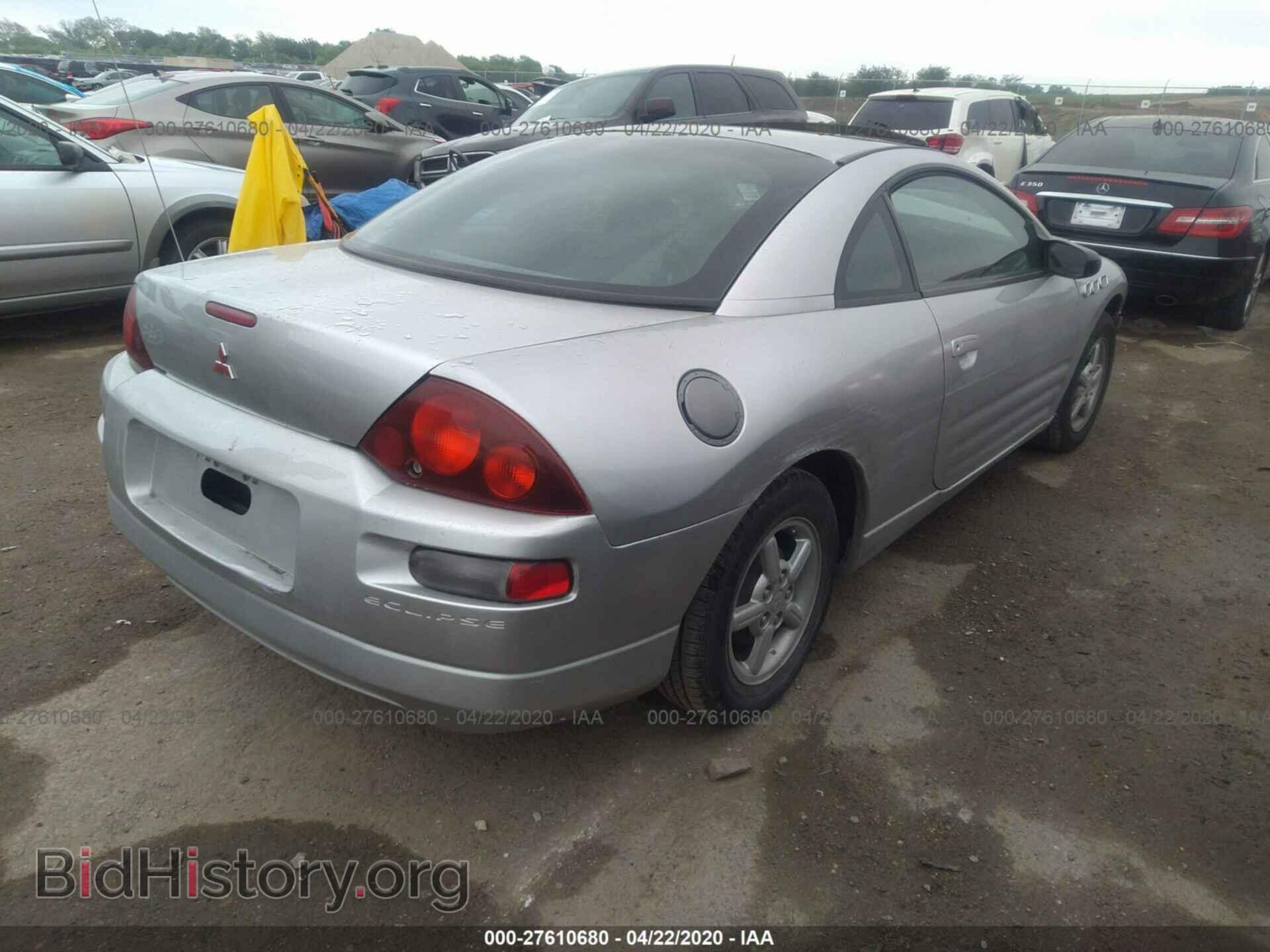 2000 MITSUBISHI ECLIPSE - VIN: 4A3AC34G9YE173645 - Photo 4