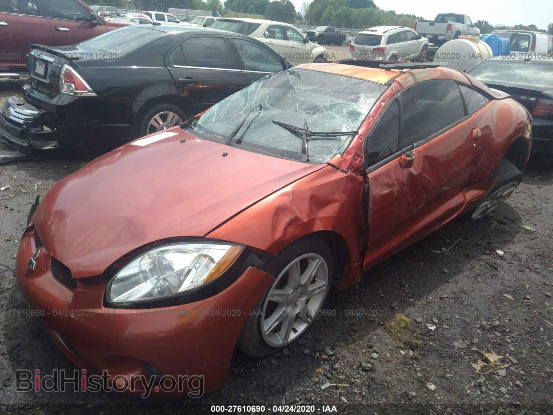 2007 MITSUBISHI ECLIPSE - VIN: 4A3AK64F07E066736 - Photo 2