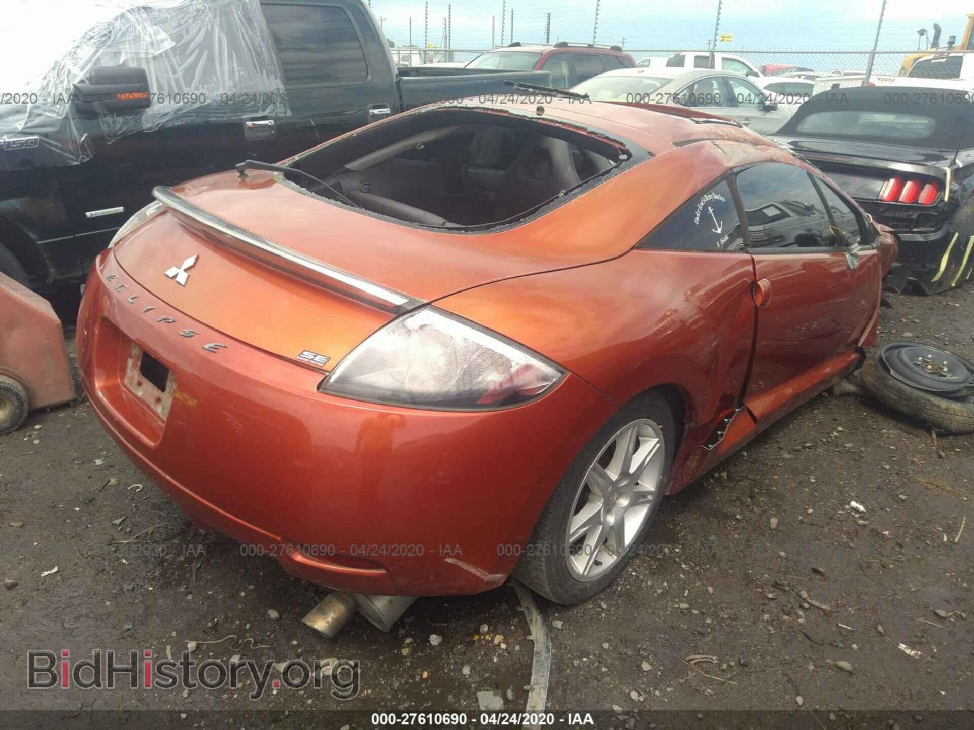 2007 MITSUBISHI ECLIPSE - VIN: 4A3AK64F07E066736 - Photo 4