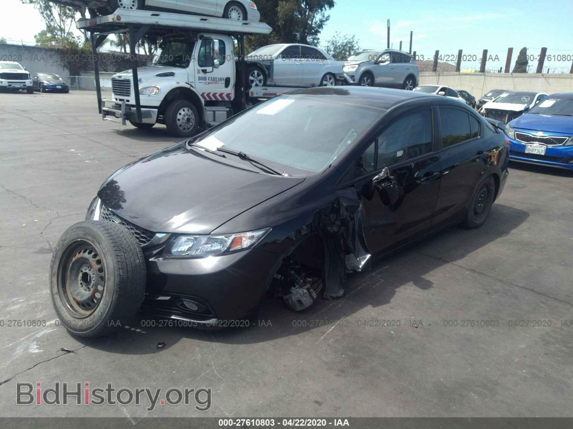 2014 HONDA CIVIC - VIN: 19XFB2E59EE080143 - Фото 2