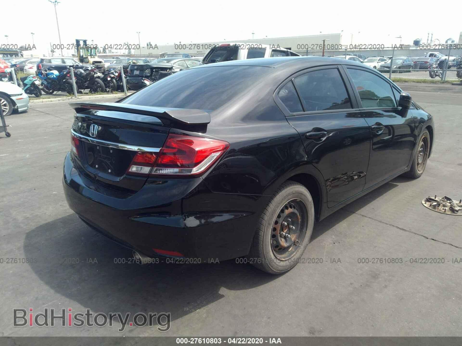 2014 HONDA CIVIC - VIN: 19XFB2E59EE080143 - Фото 4