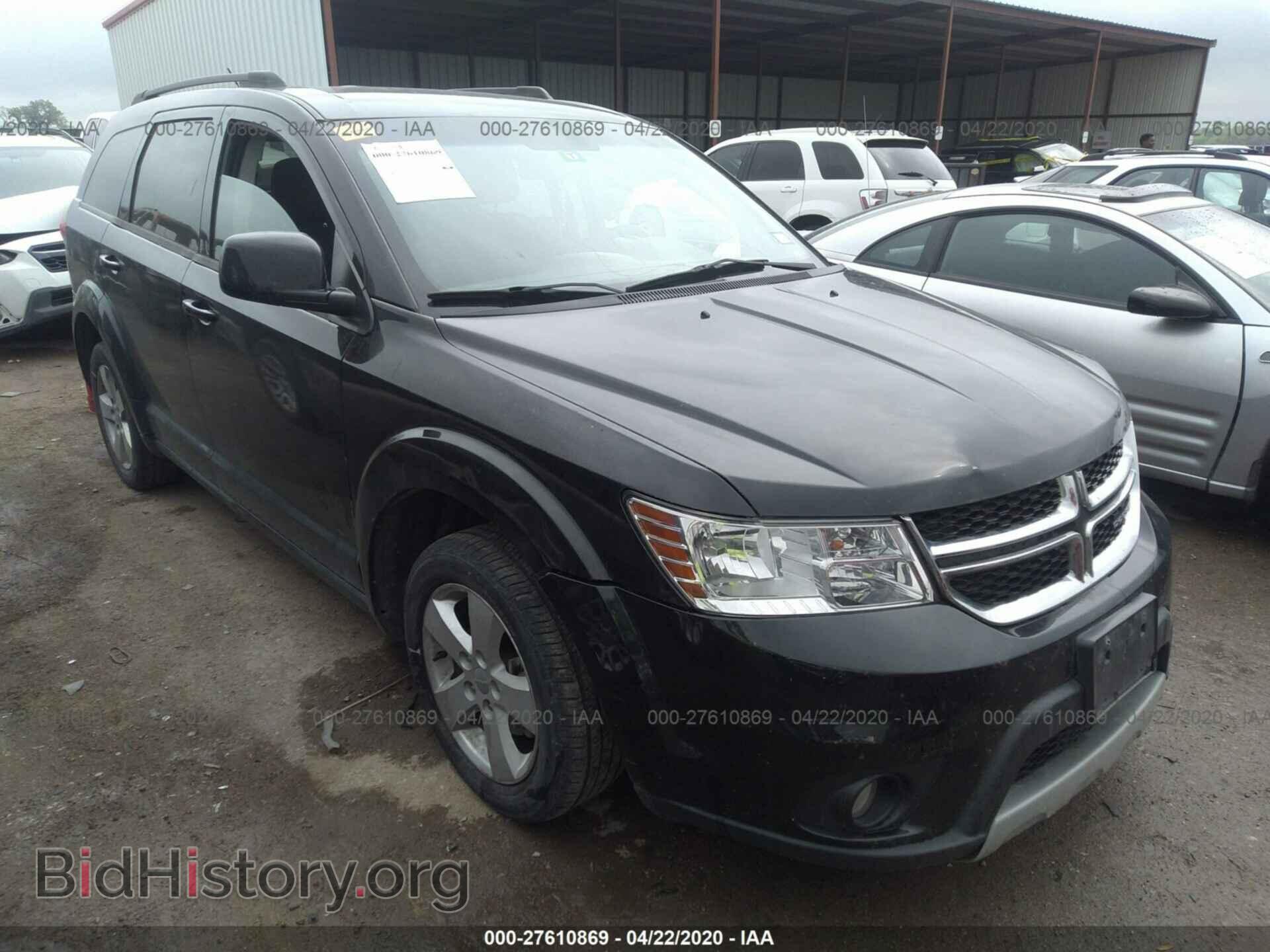 Photo 3C4PDCBG4CT299482 - DODGE JOURNEY 2012