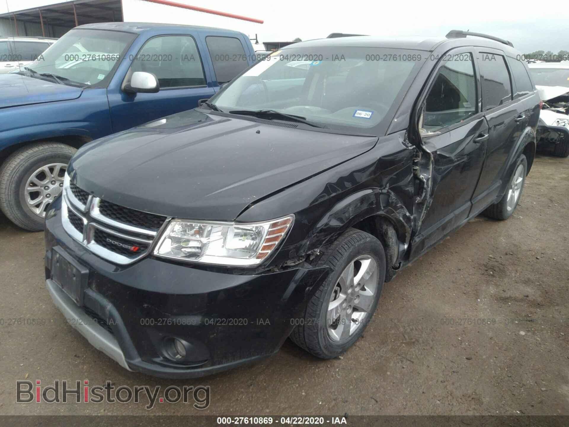 2012 DODGE JOURNEY - VIN: 3C4PDCBG4CT299482 - Фото 2