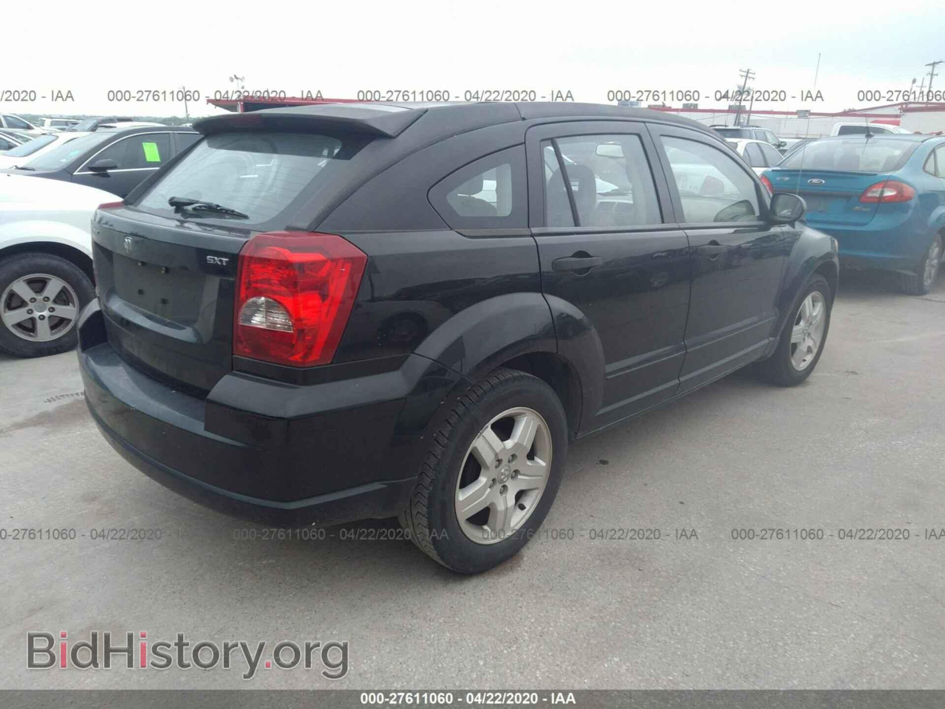 2007 DODGE CALIBER - VIN: 1B3HB48B07D215621 - Фото 4