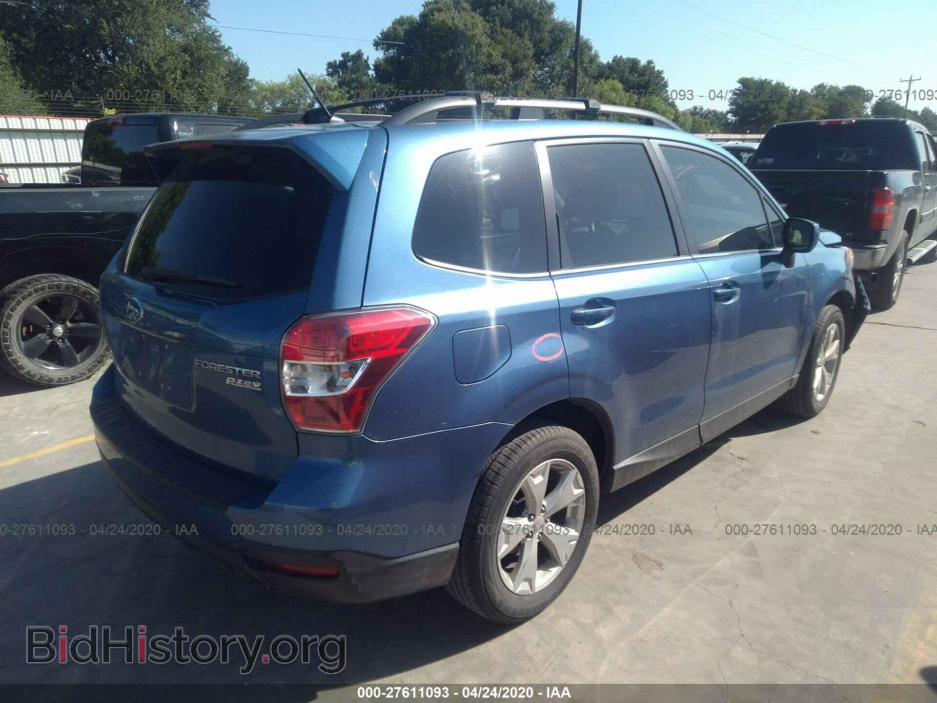 2015 SUBARU FORESTER - VIN: JF2SJAHC8FH821062 - Фото 4