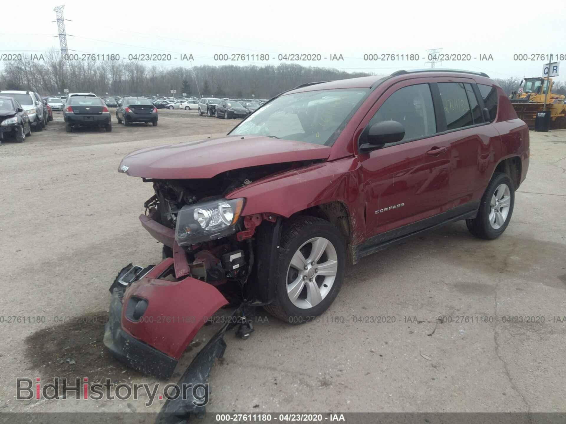 2016 JEEP COMPASS - VIN: 1C4NJDBB3GD670993 - Photo 2