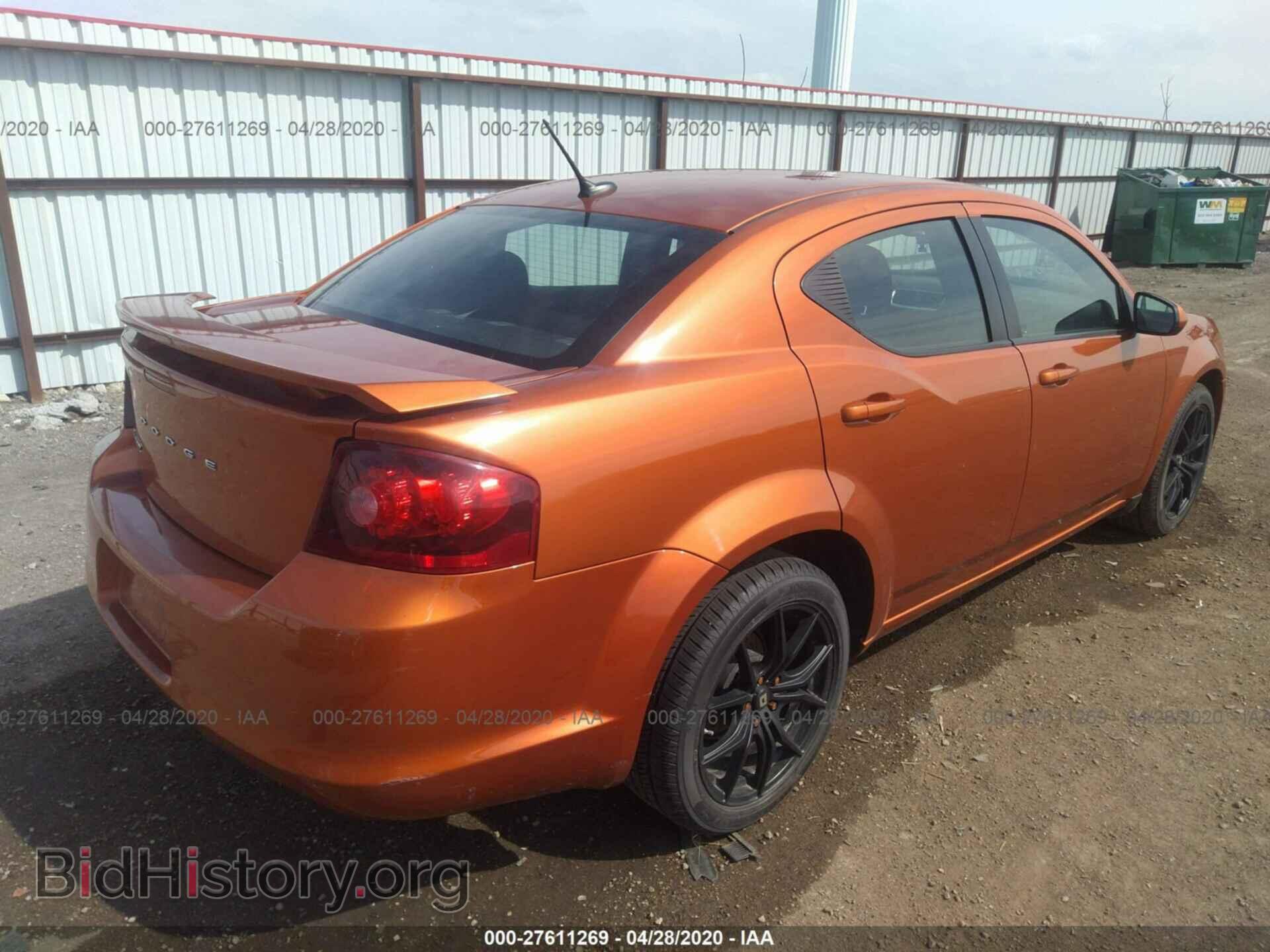 2011 DODGE AVENGER - VIN: 1B3BD1FG4BN575006 - Фото 4