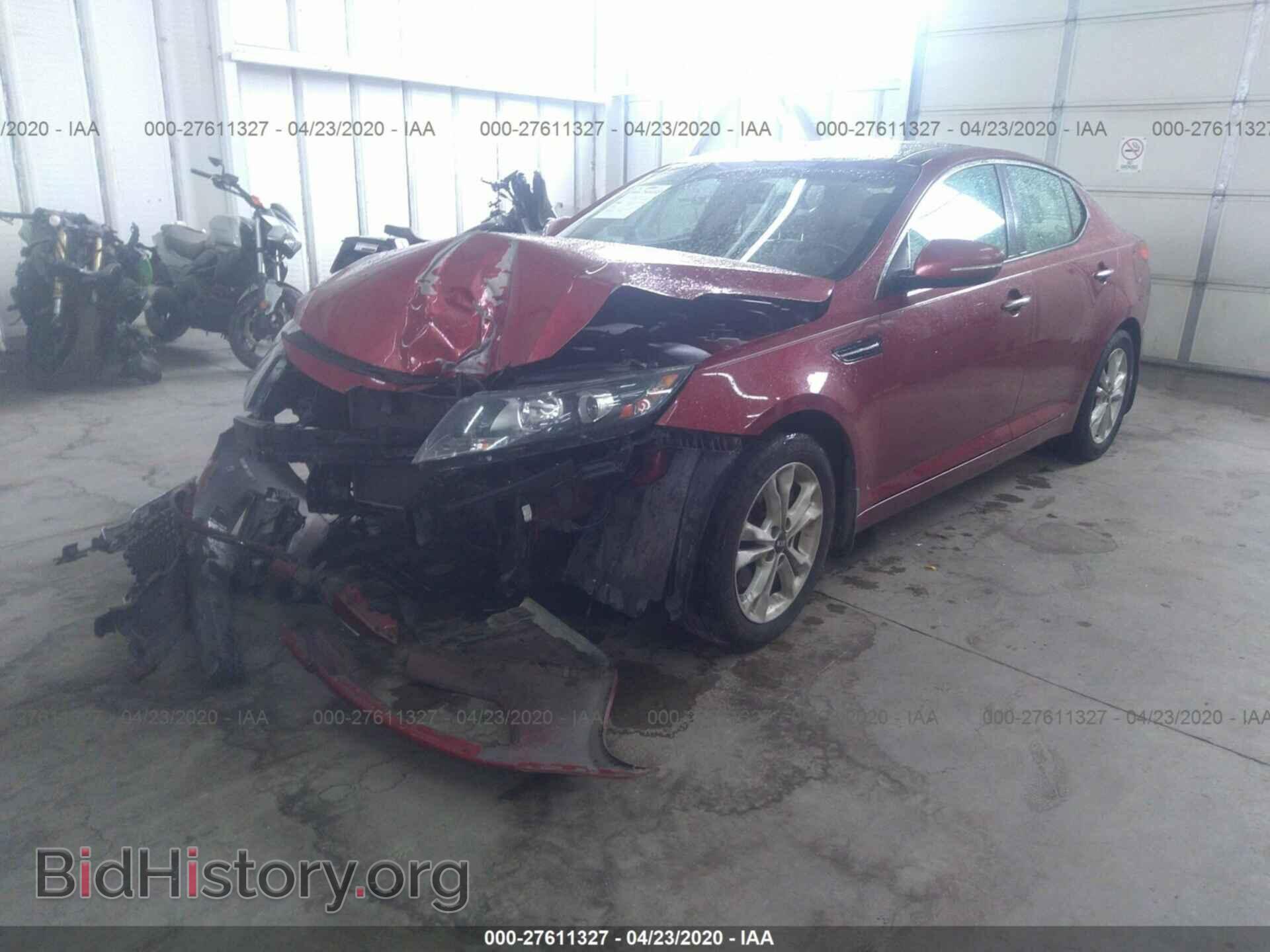 2011 KIA OPTIMA - VIN: KNAGN4A71B5124798 - Фото 2
