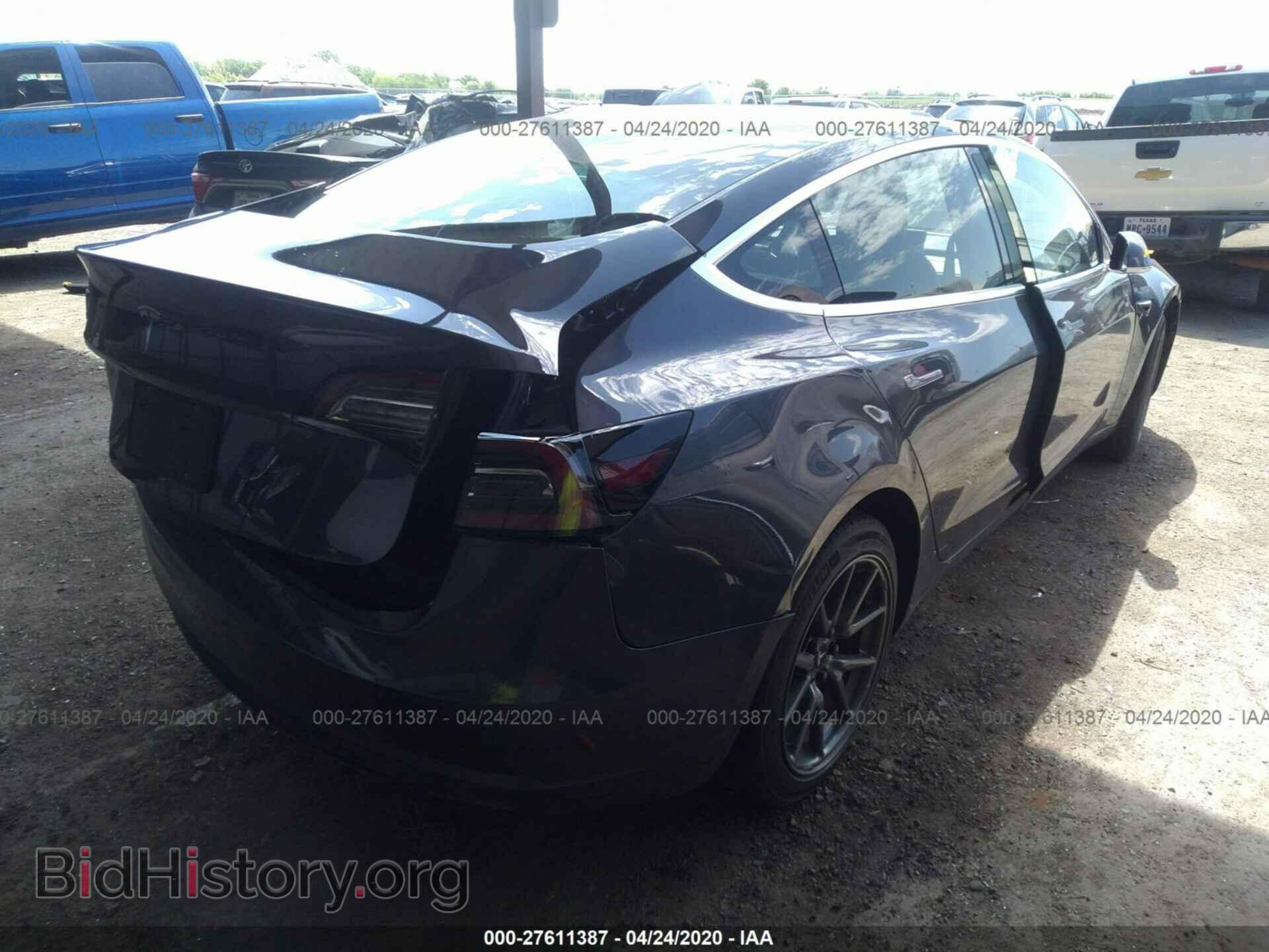 2019 TESLA MODEL 3 - VIN: 5YJ3E1EAXKF298695 - Фото 4
