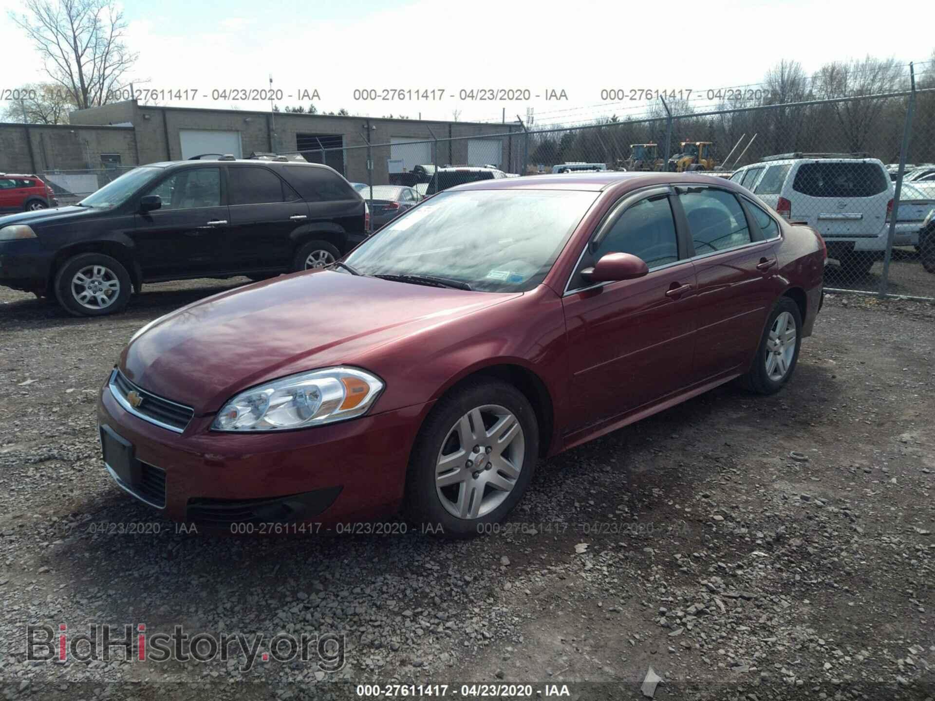 2011 CHEVROLET IMPALA - VIN: 2G1WG5EKXB1255963 - Фото 2
