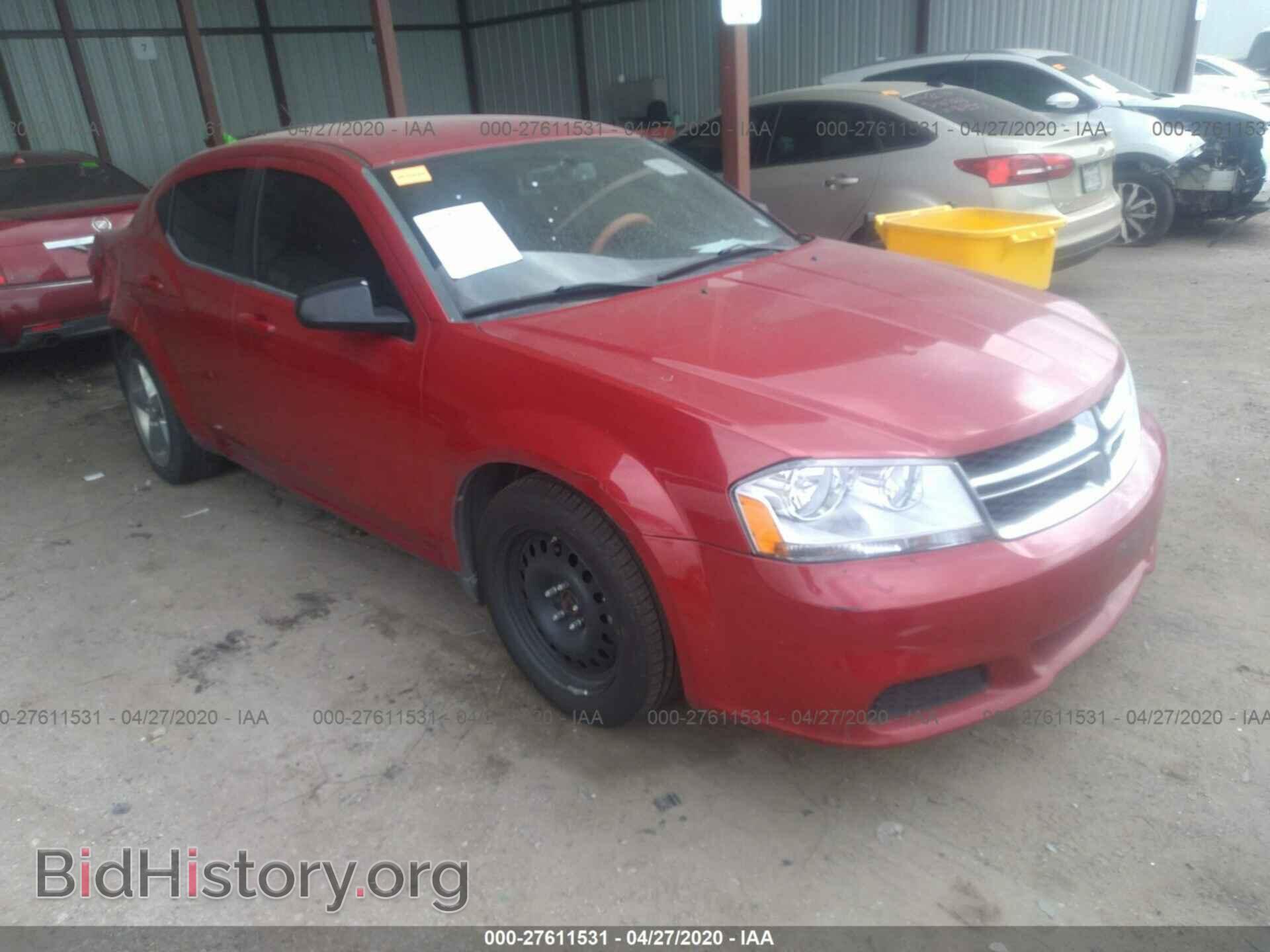 Фотография 1C3CDZAB5DN729579 - DODGE AVENGER 2013