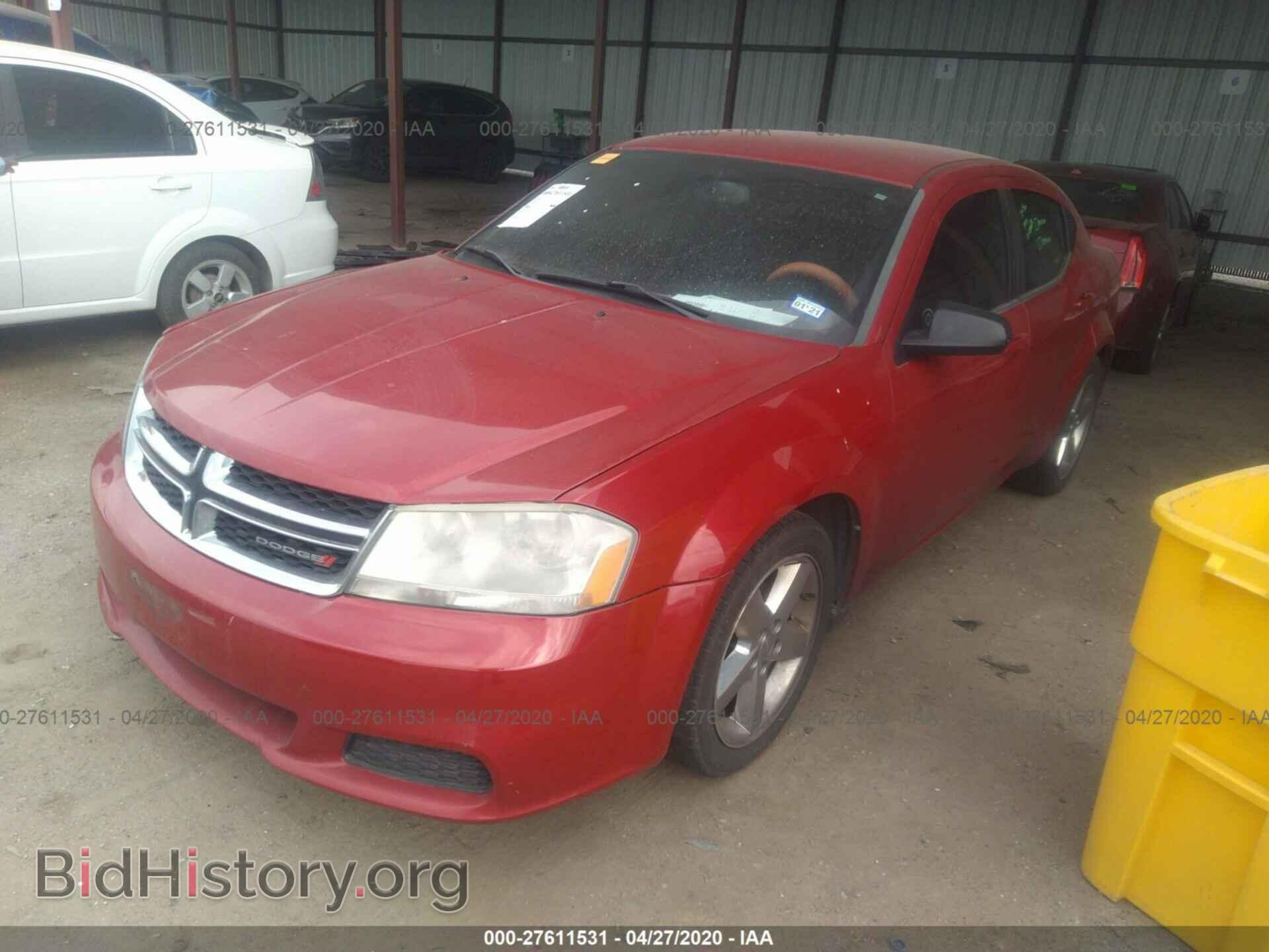2013 DODGE AVENGER - VIN: 1C3CDZAB5DN729579 - Photo 2