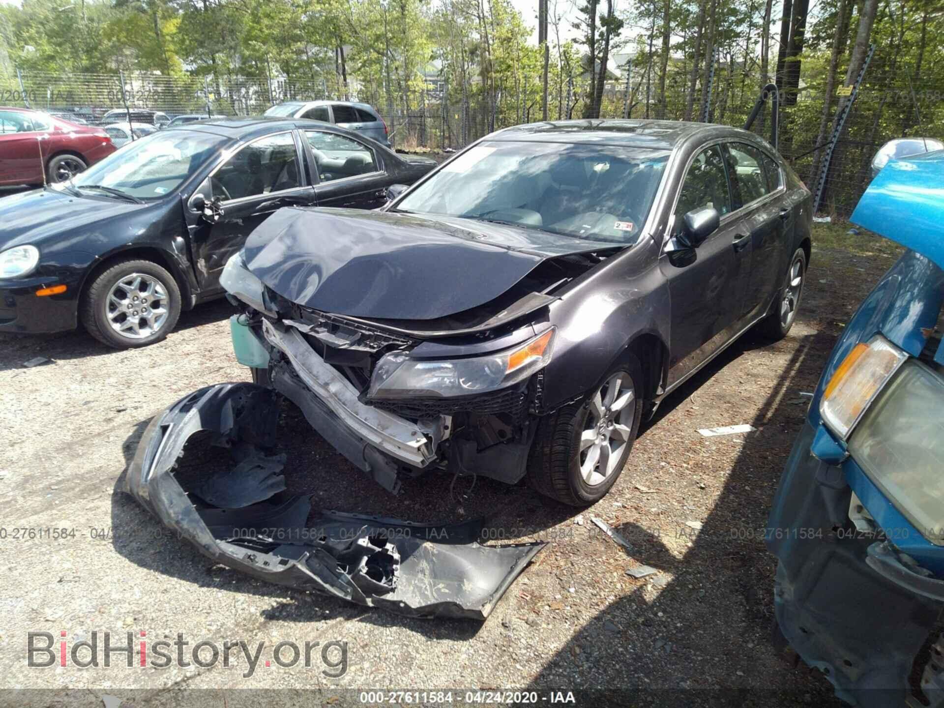 2012 ACURA TL - VIN: 19UUA8F23CA017445 - Фото 2