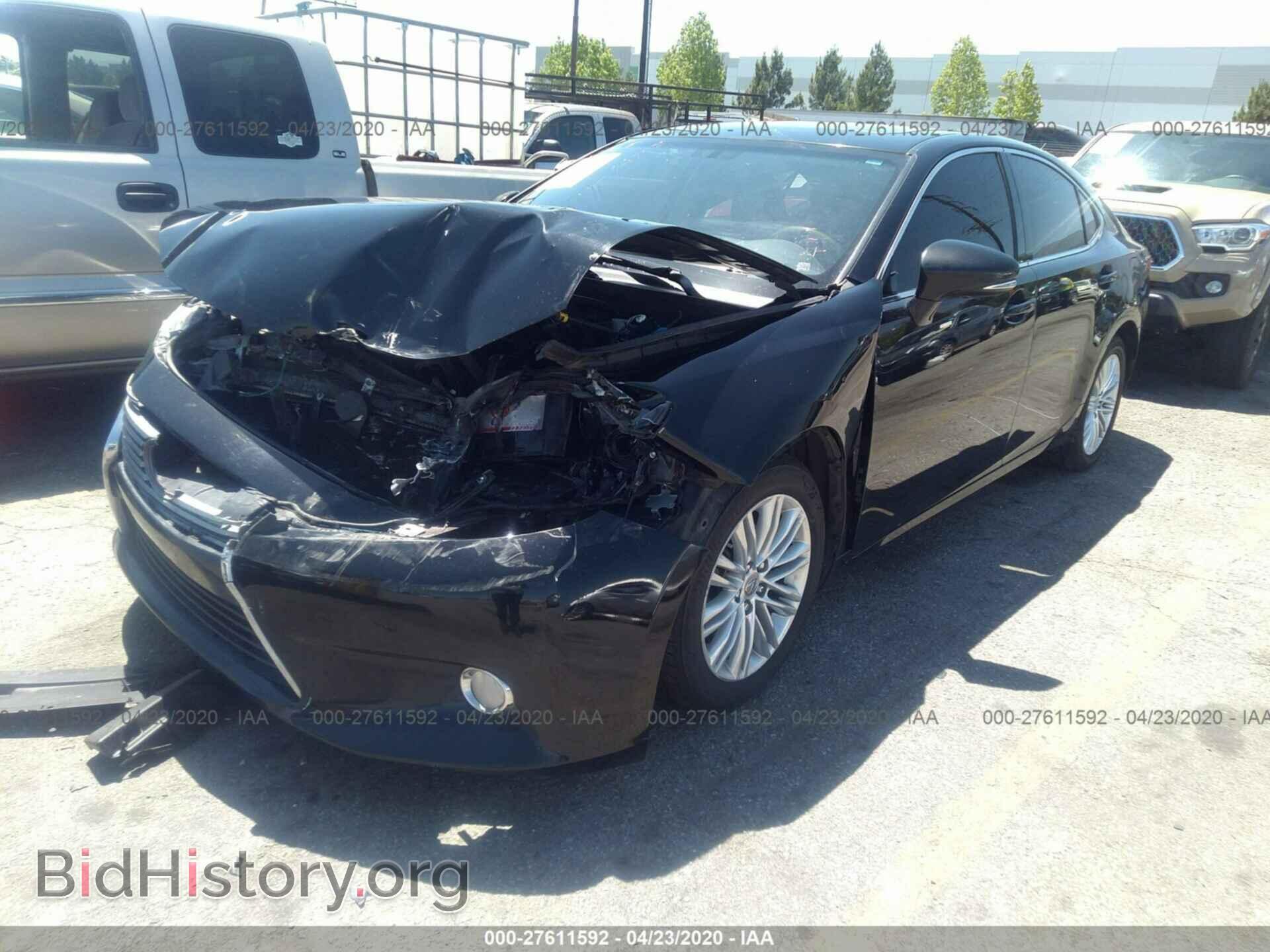 2013 LEXUS ES - VIN: JTHBK1GG6D2028194 - Photo 2