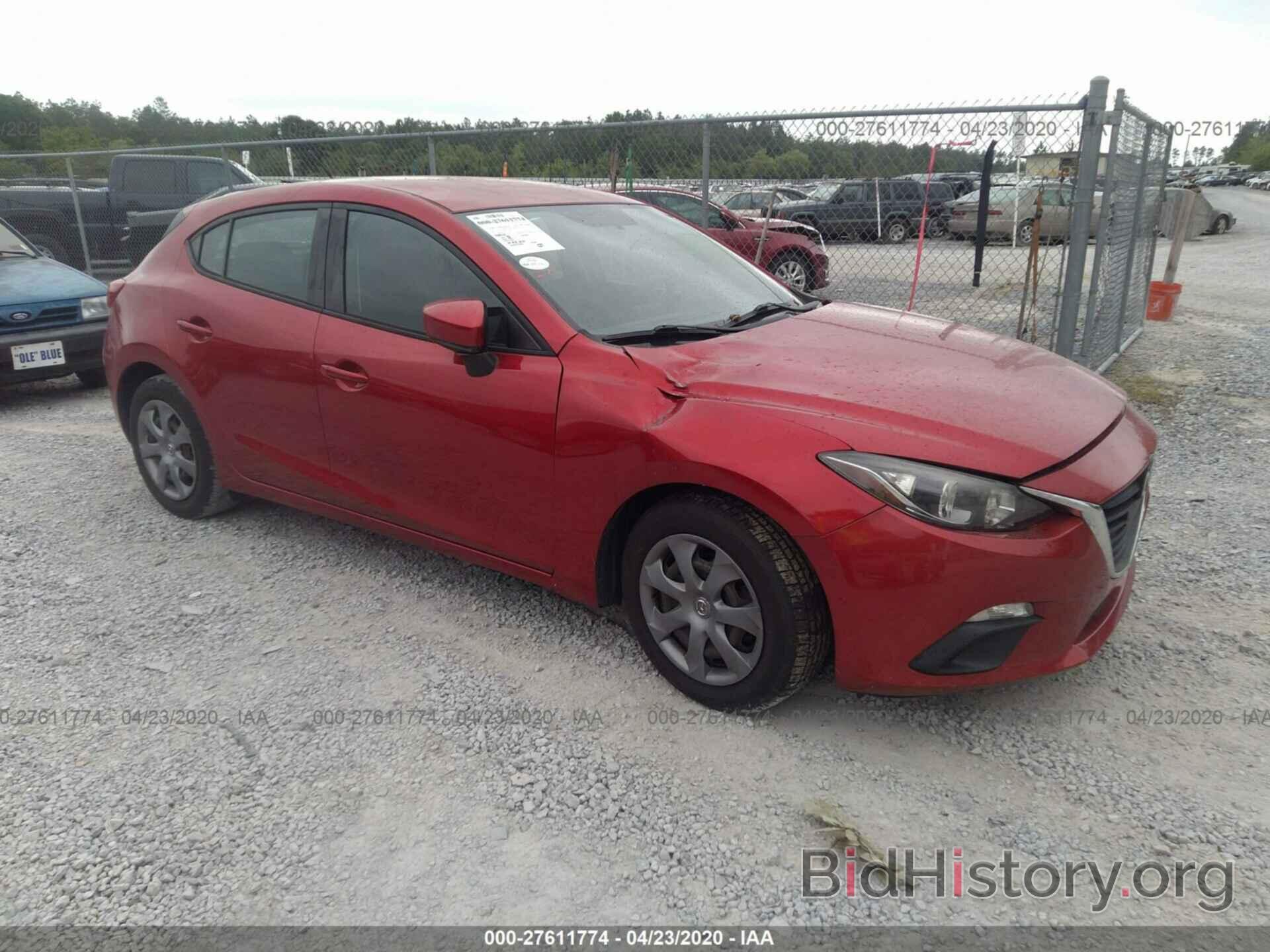 Photo JM1BM1K78E1183405 - MAZDA 3 2014