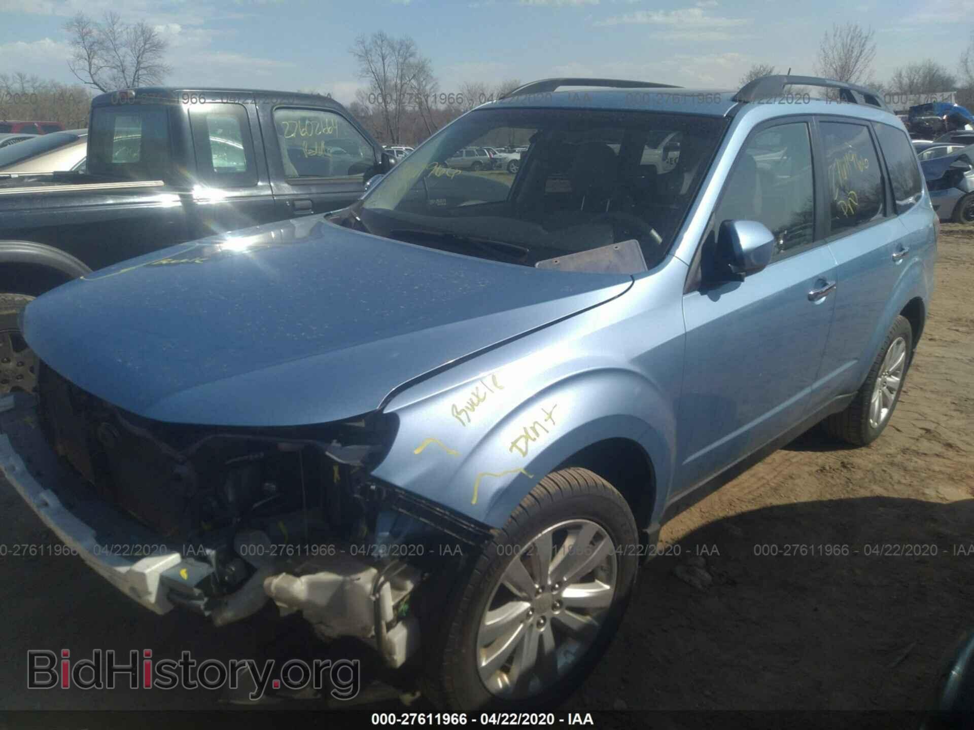 2011 SUBARU FORESTER - VIN: JF2SHADC8BH756709 - Фото 2