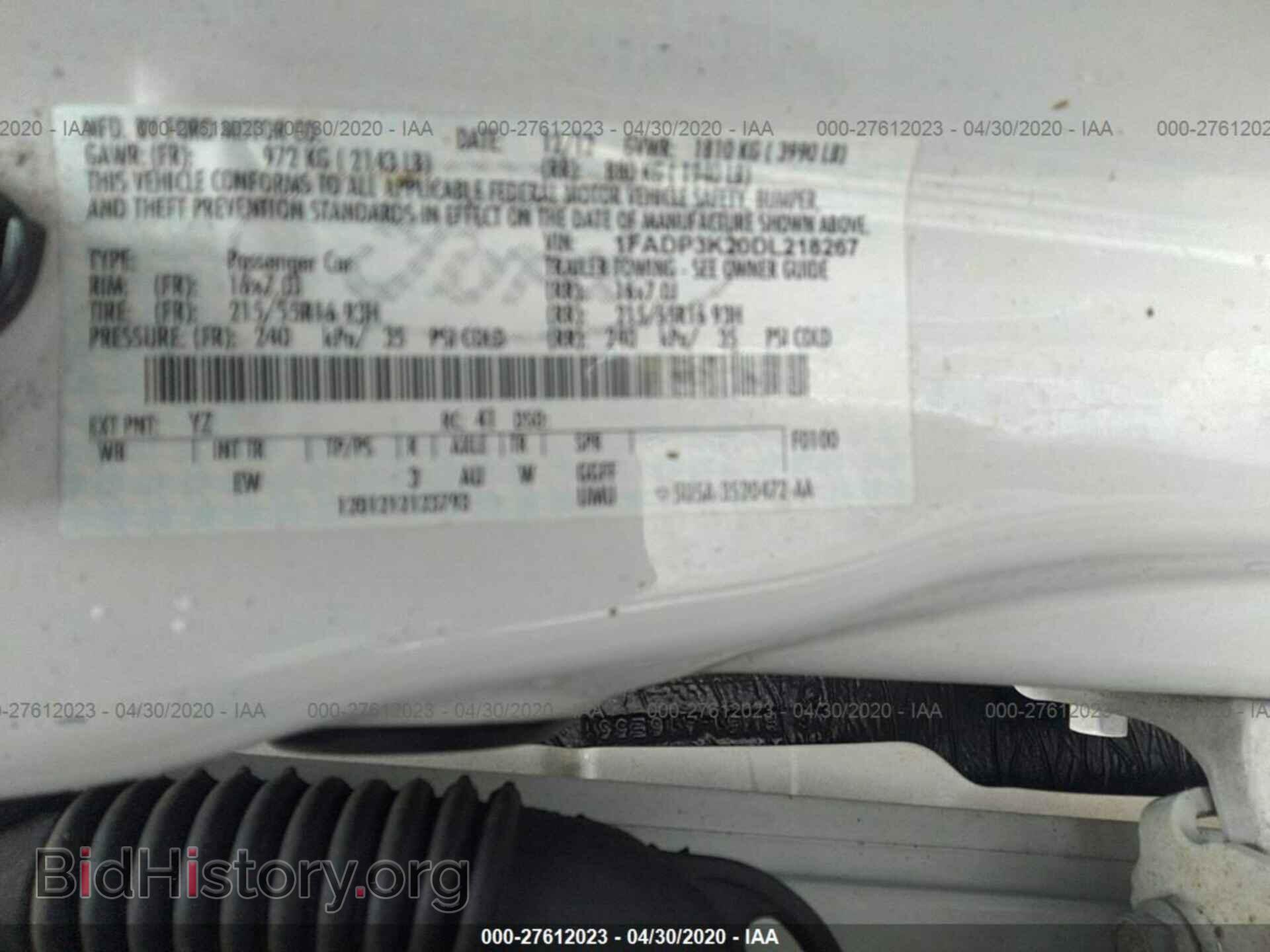 2013 FORD FOCUS - VIN: 1FADP3K20DL218267 - Фото 9