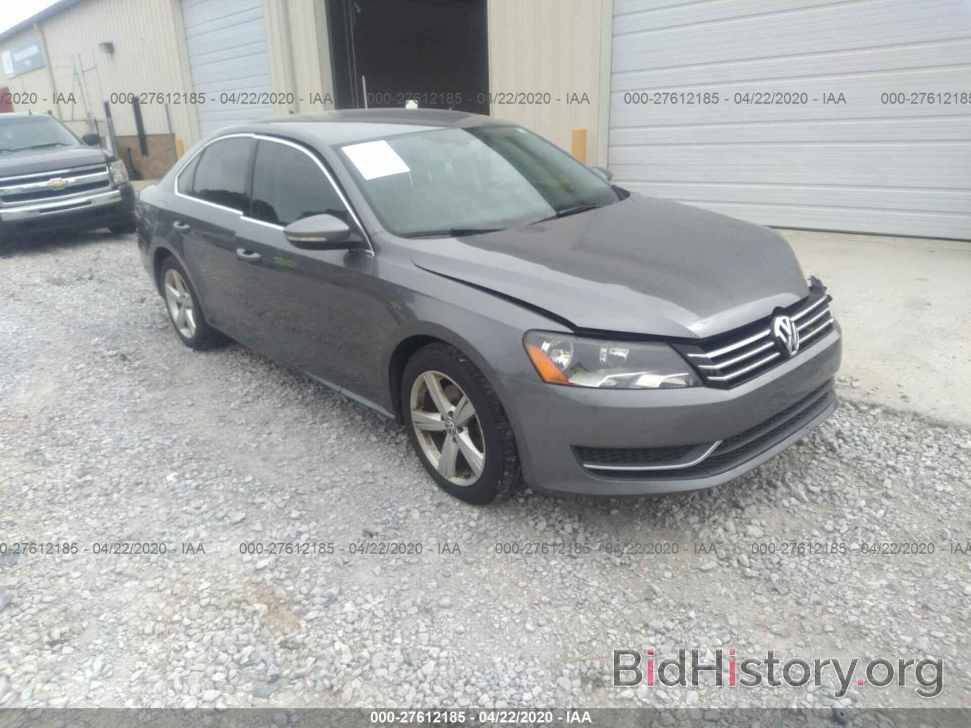 Photo 1VWBH7A34CC067008 - VOLKSWAGEN PASSAT 2012