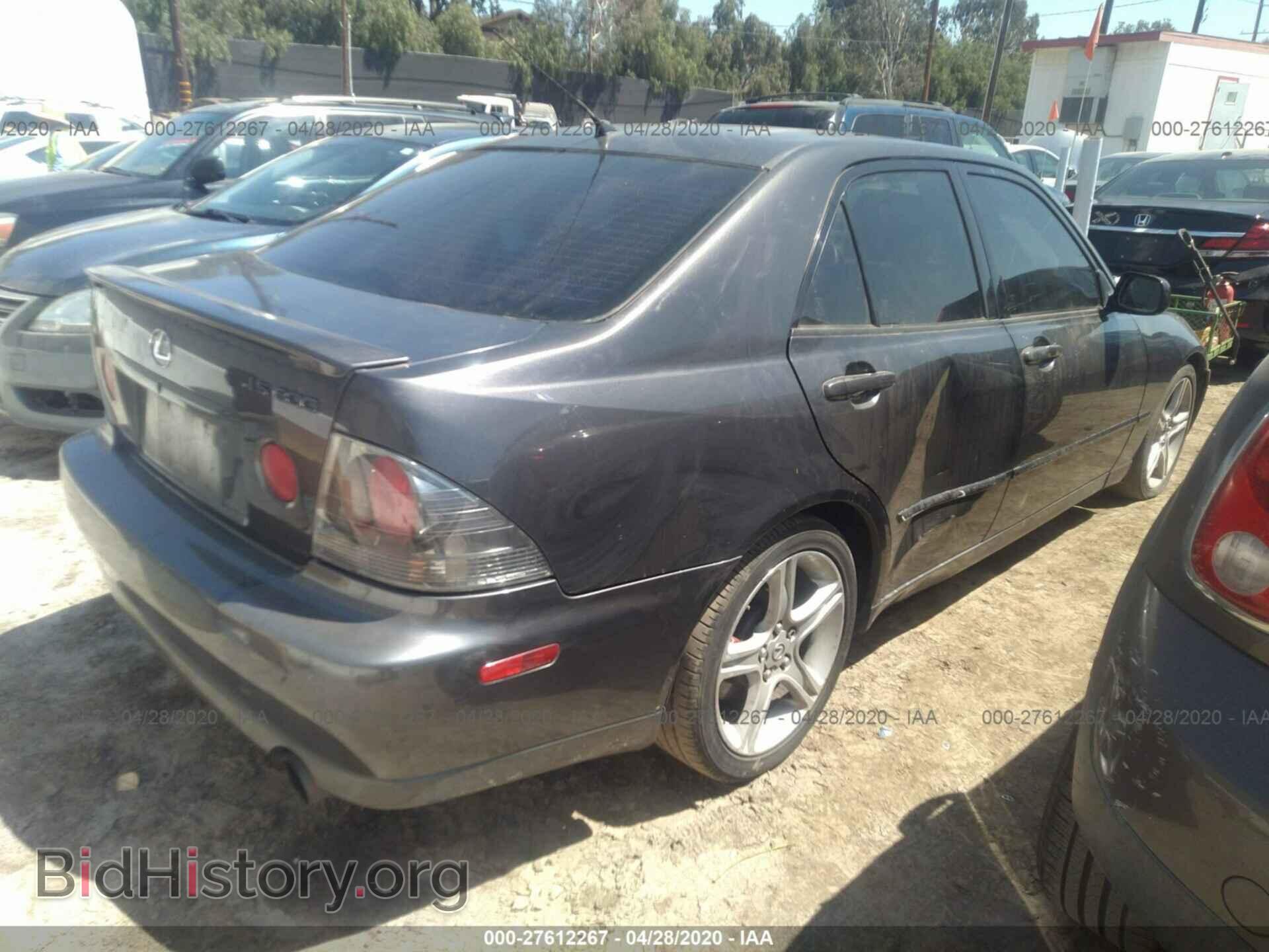 2003 LEXUS IS 300 - VIN: JTHBD192530079255 - Фото 4